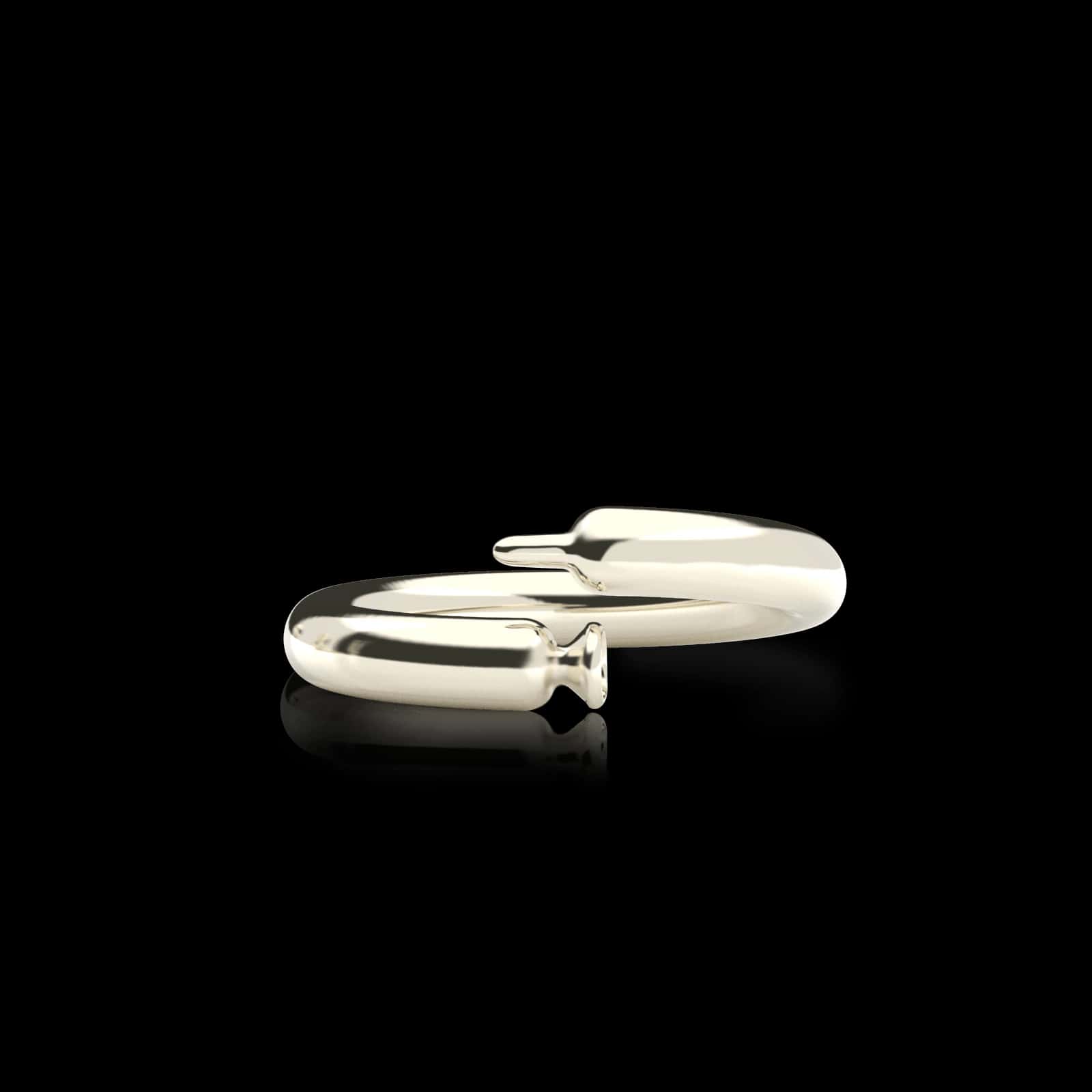 Anillo Latex Balloon Plata 925