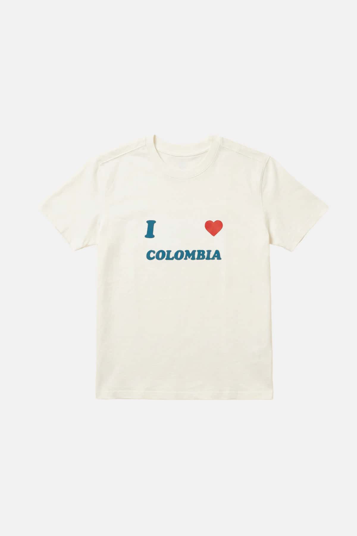 I <3 COLOMBIA T SHIRT WHITE