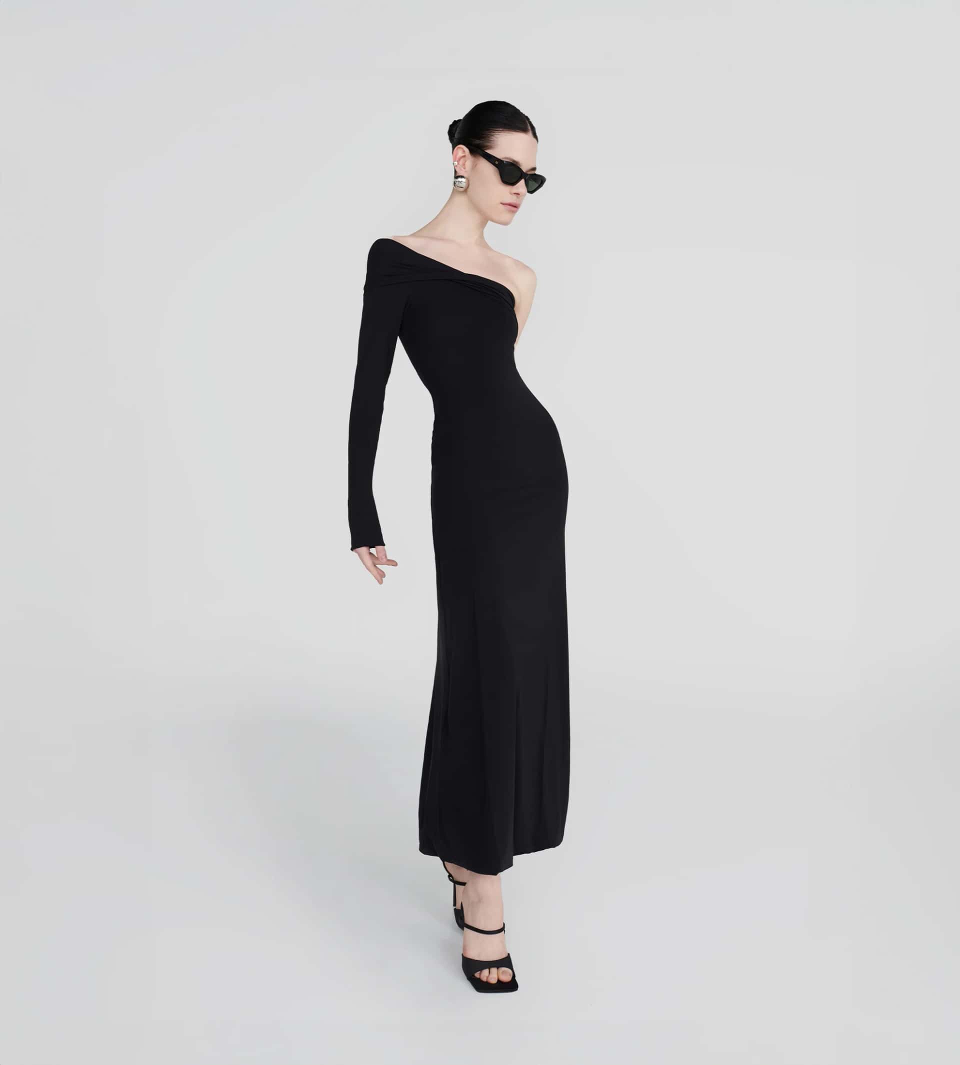 VESTIDO BELICE NEGRO - miniatura 1