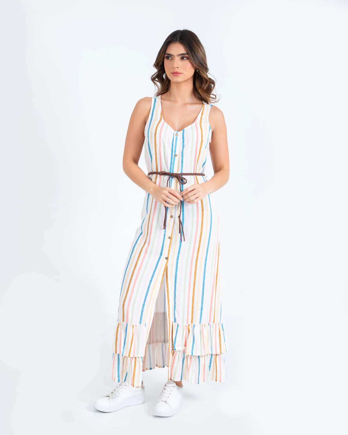 Vestido de rayas  para mujer
