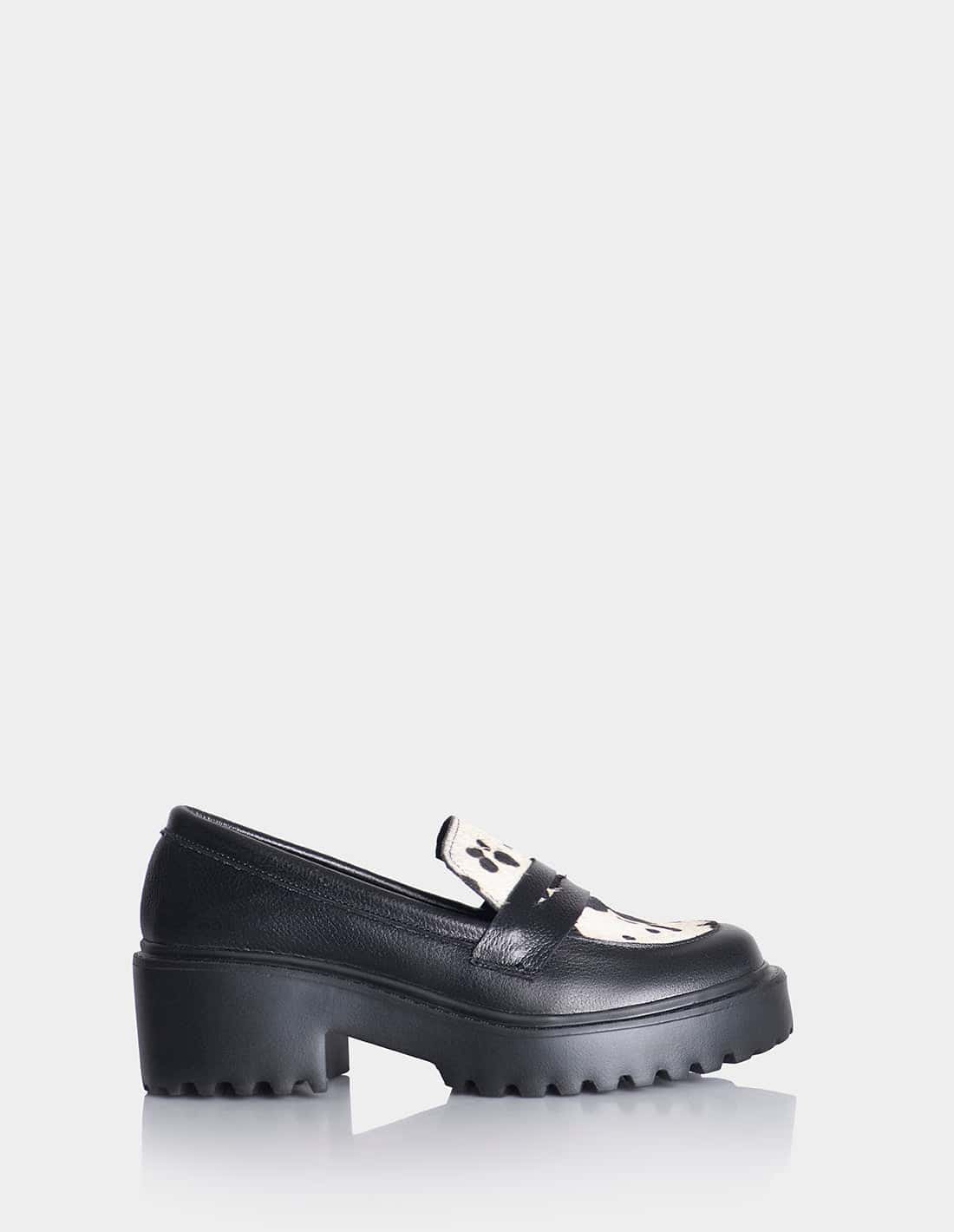 Mocasín Capri Vaquita * cuero Negro - miniatura 1