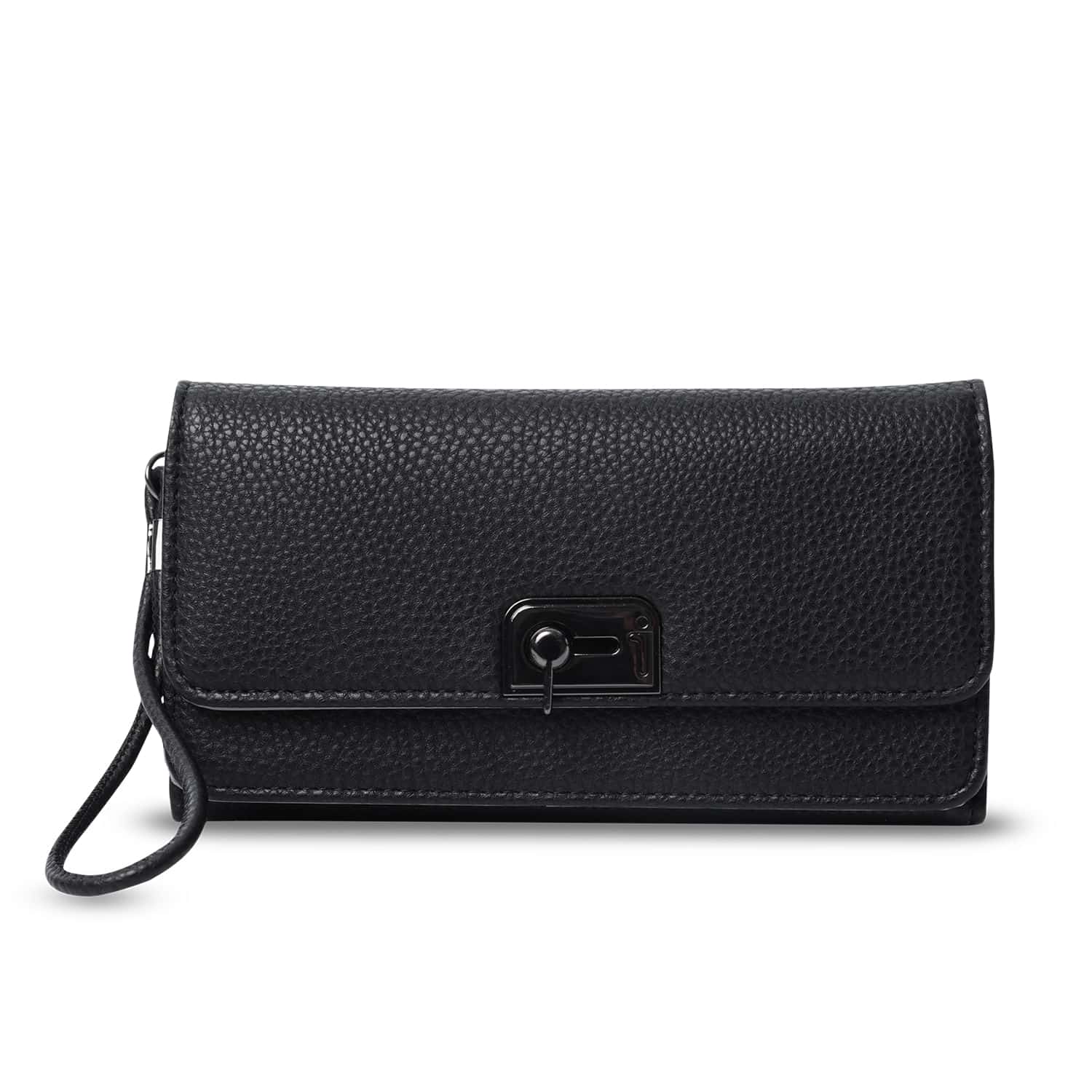 Billetera para Mujer Smooth Sub con RFID Blocker Negra