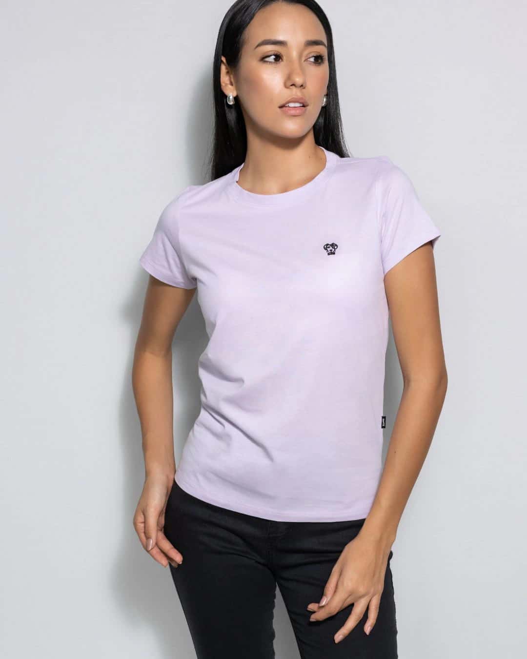 Camiseta Antimanchas de Mujer Lila