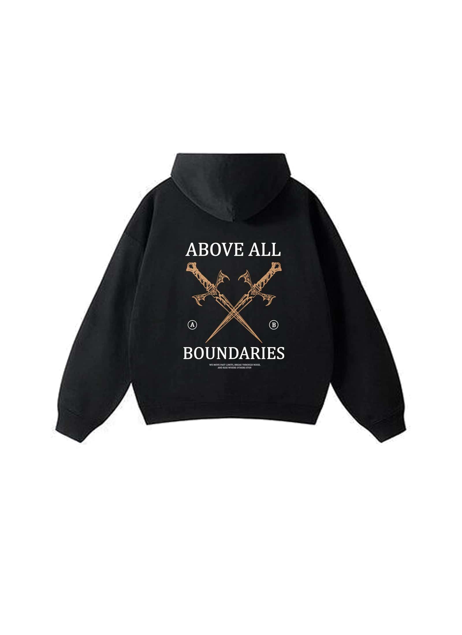 Boundaries Hoodie Black