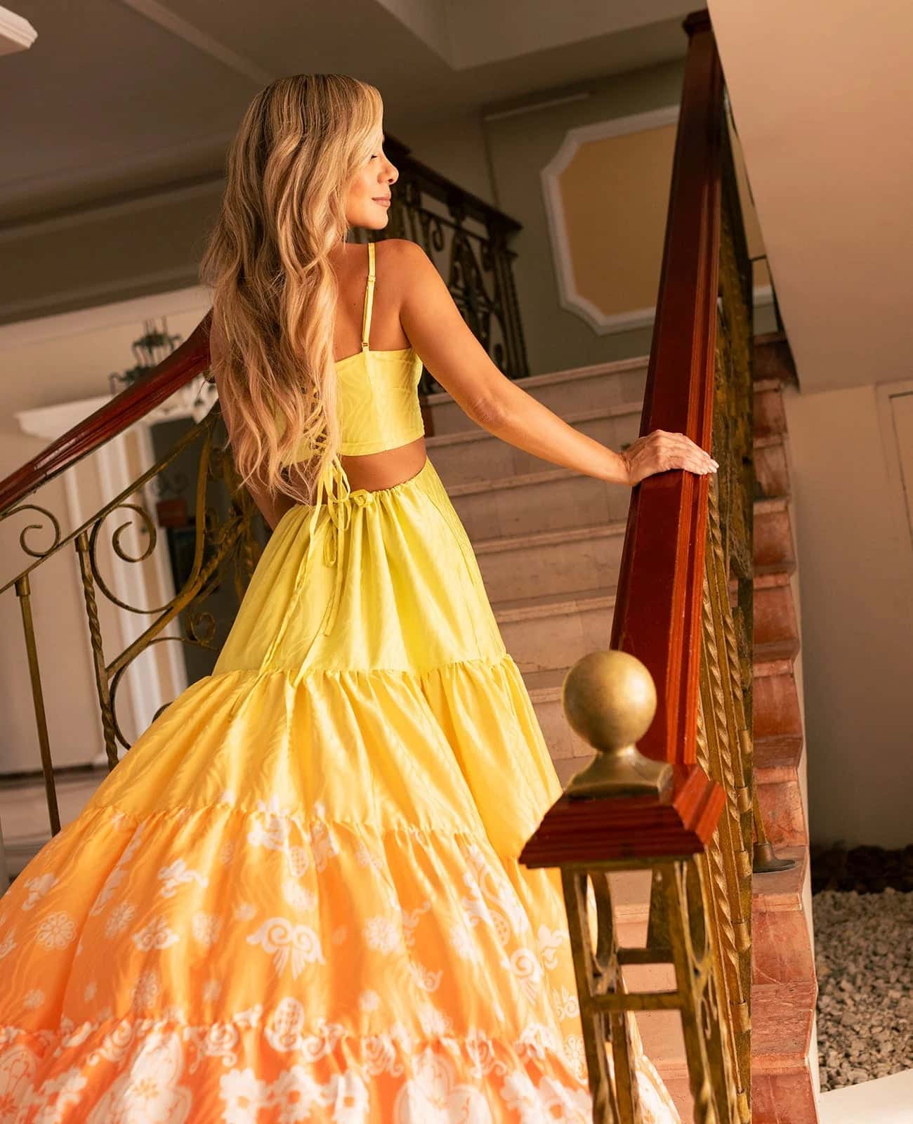Rowyn Ambre maxi Dress - miniatura 3