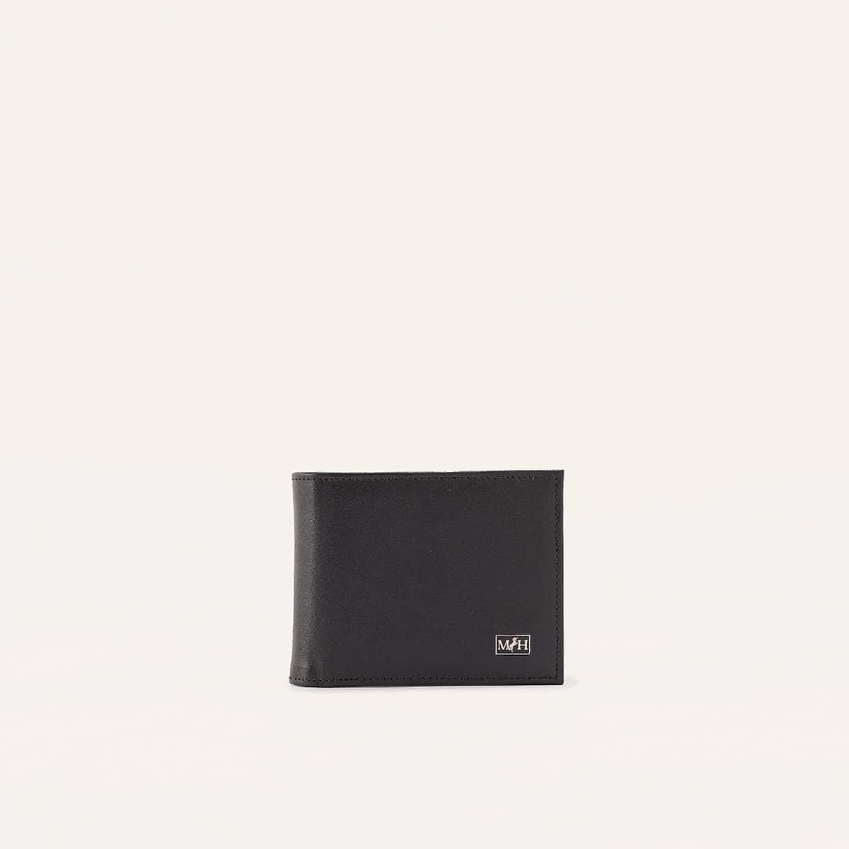 Billetera Extraplana Con Inserto Negro Chili Esencial