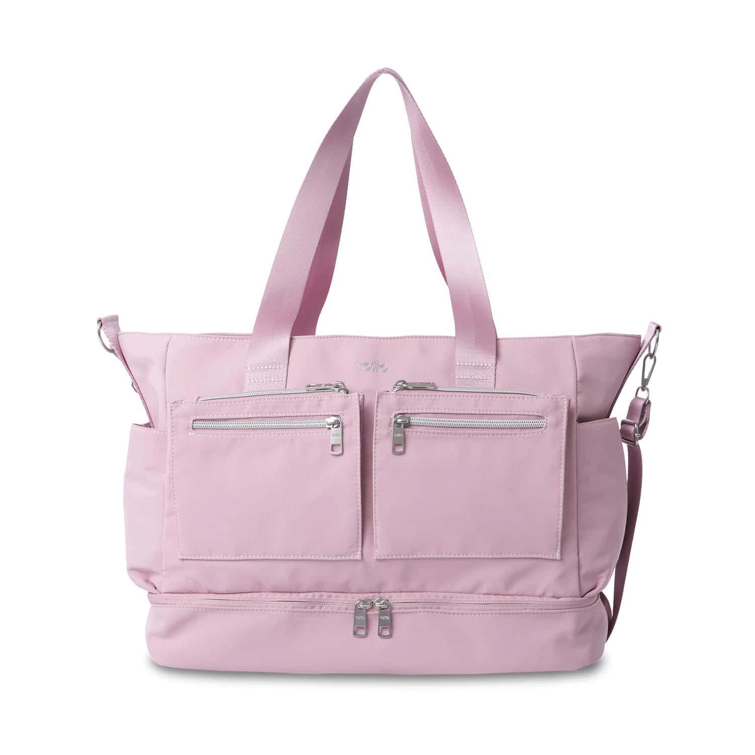 Bolso para Mujer Maxi Tote Grande Porta PC 16" Rosado