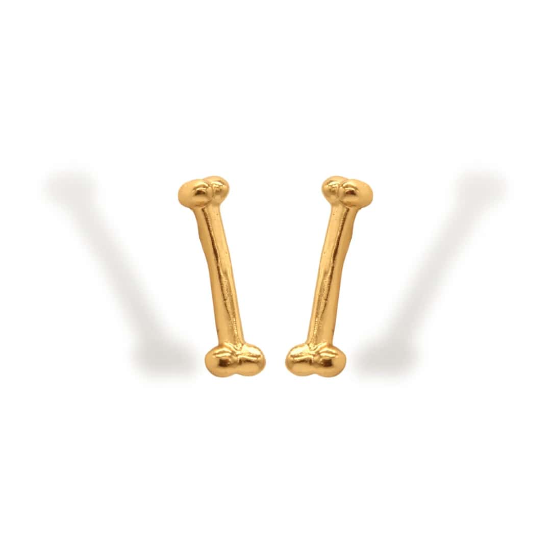 Aretes de hueso - miniatura 2