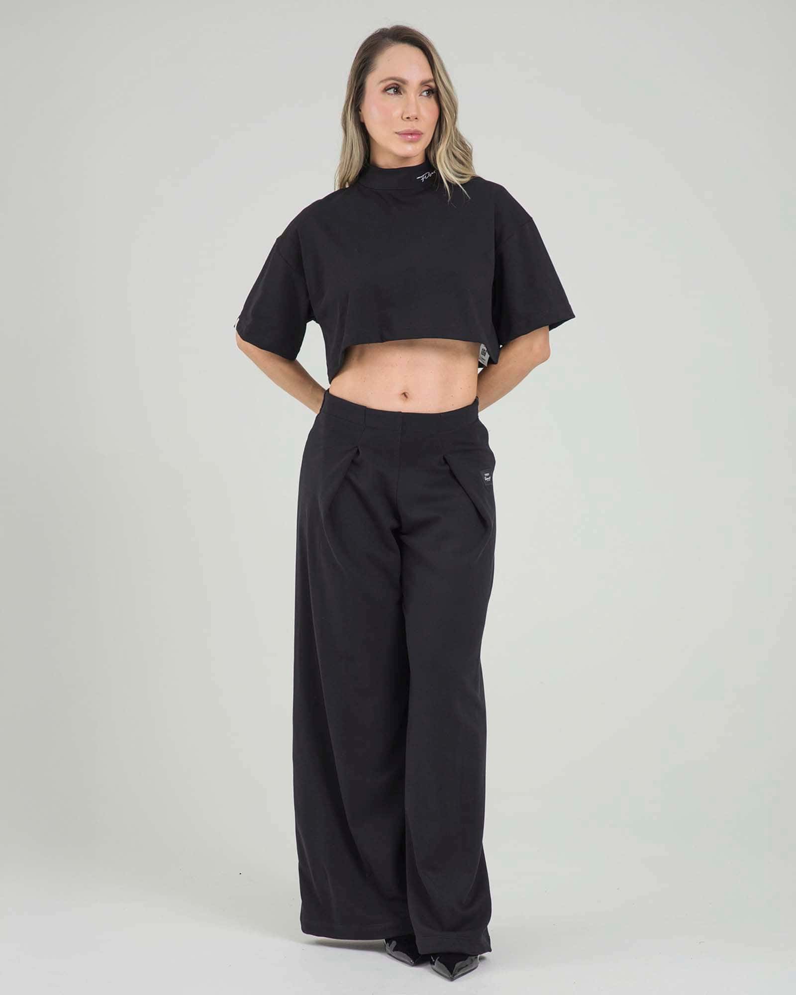 Sudadera Urban Drape negro lumen FIBER