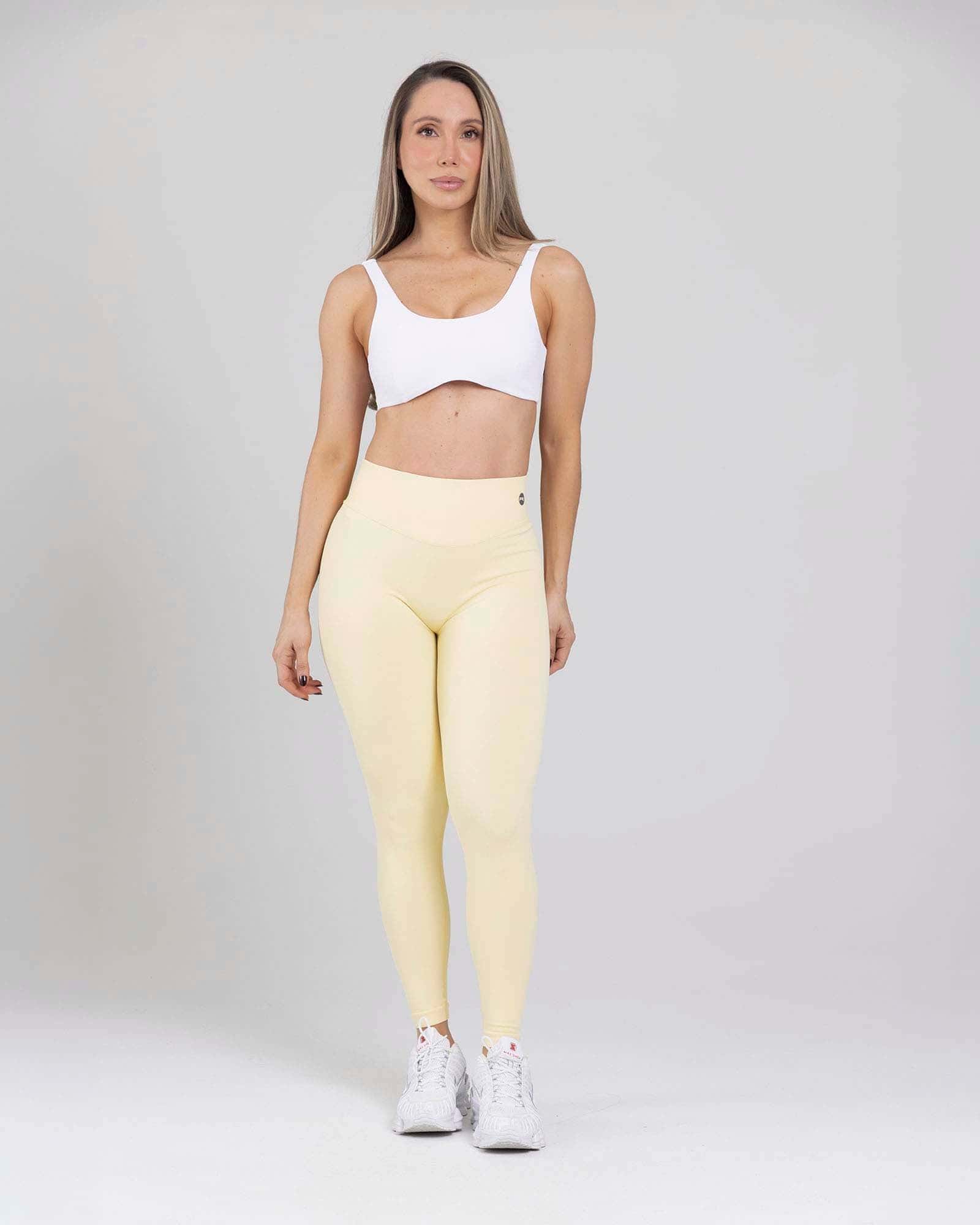 Leggings contour seamless amarillo flexi FIBER