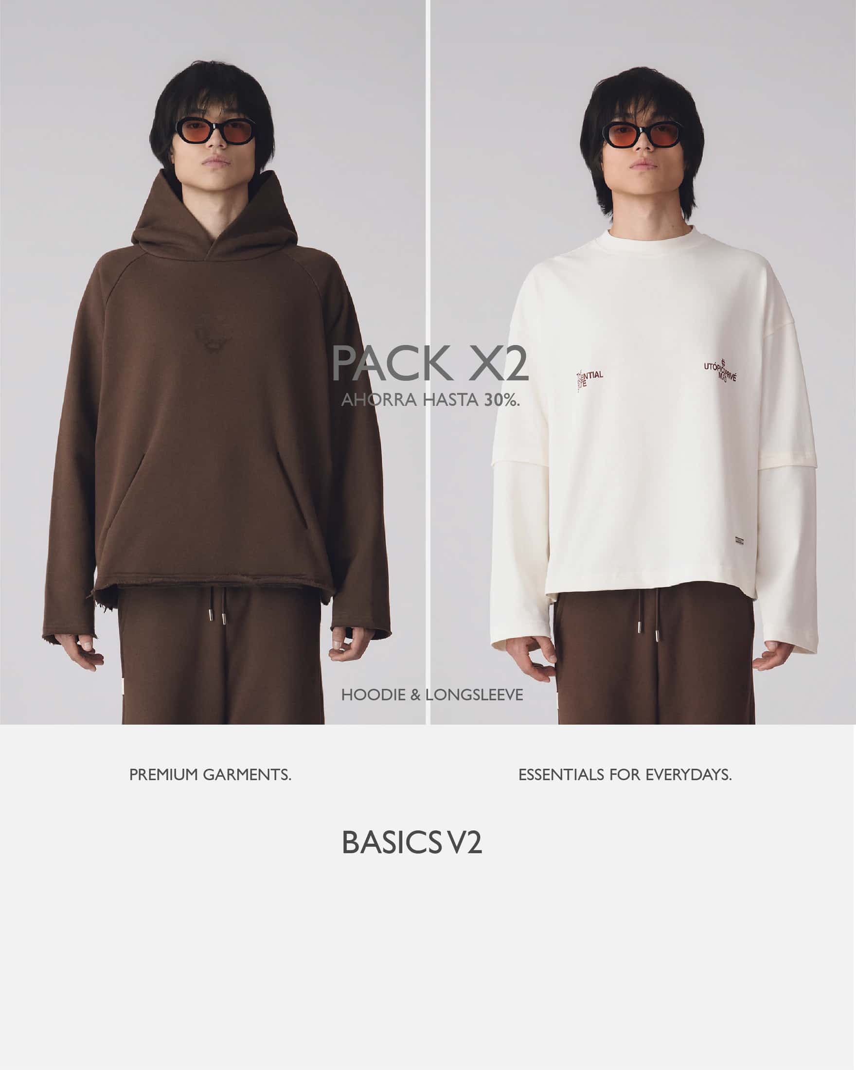 Pack Hoodie + Longsleeve Basics V2