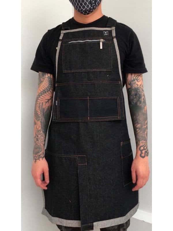 Dontcare Apron – Denim - miniatura 6