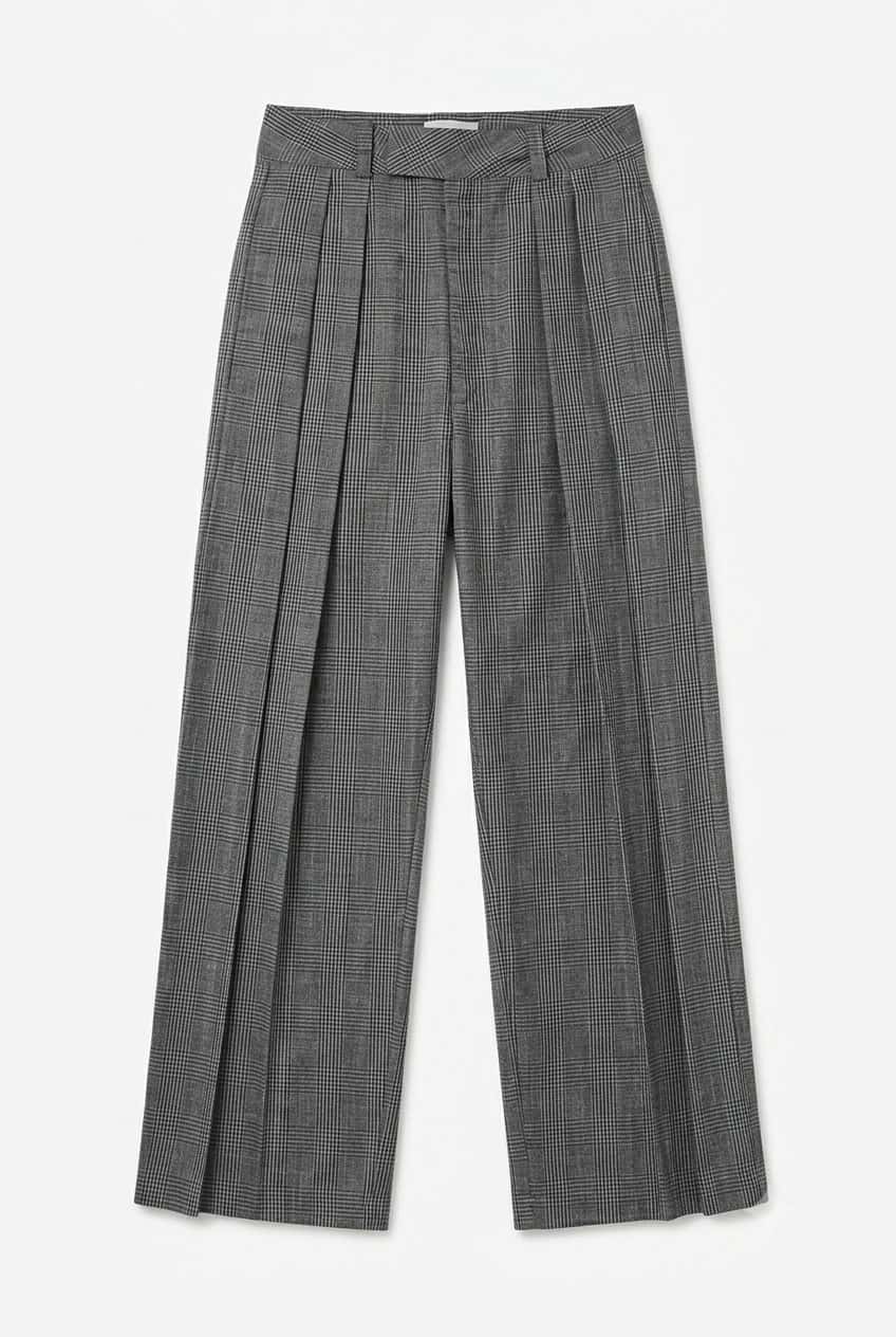 Checkered Office Pant
