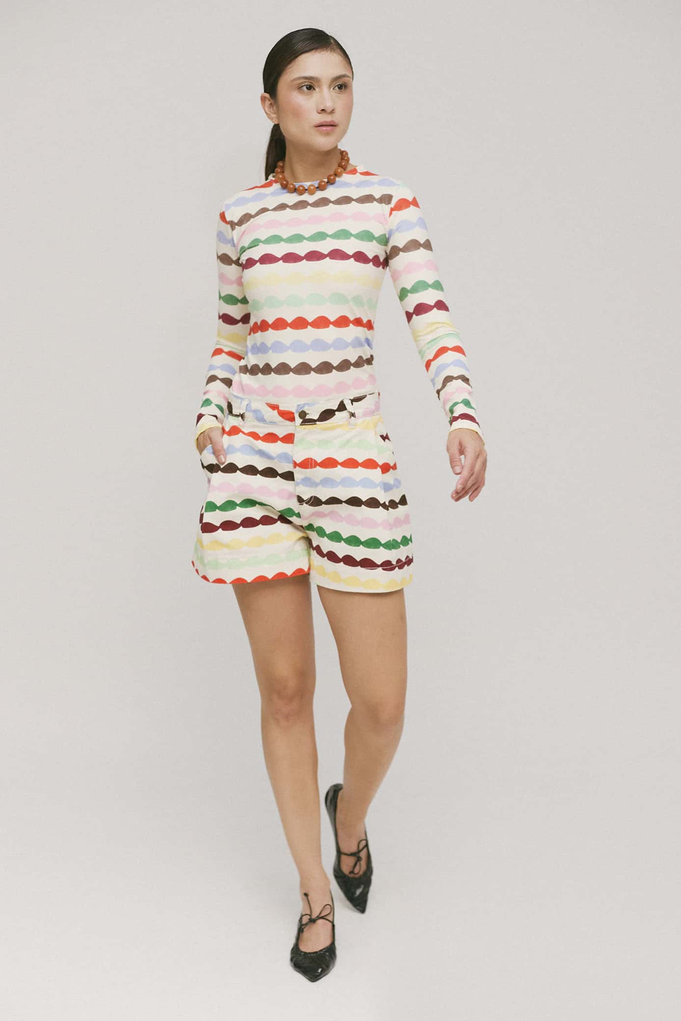 Short XX Glaseado Arcoiris