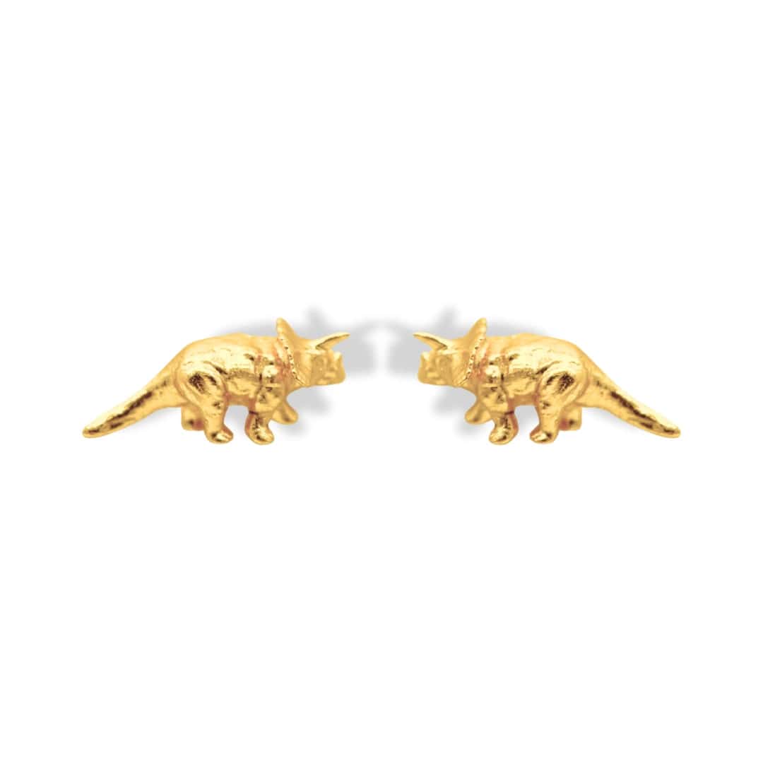 Aretes de triceratops - miniatura 1