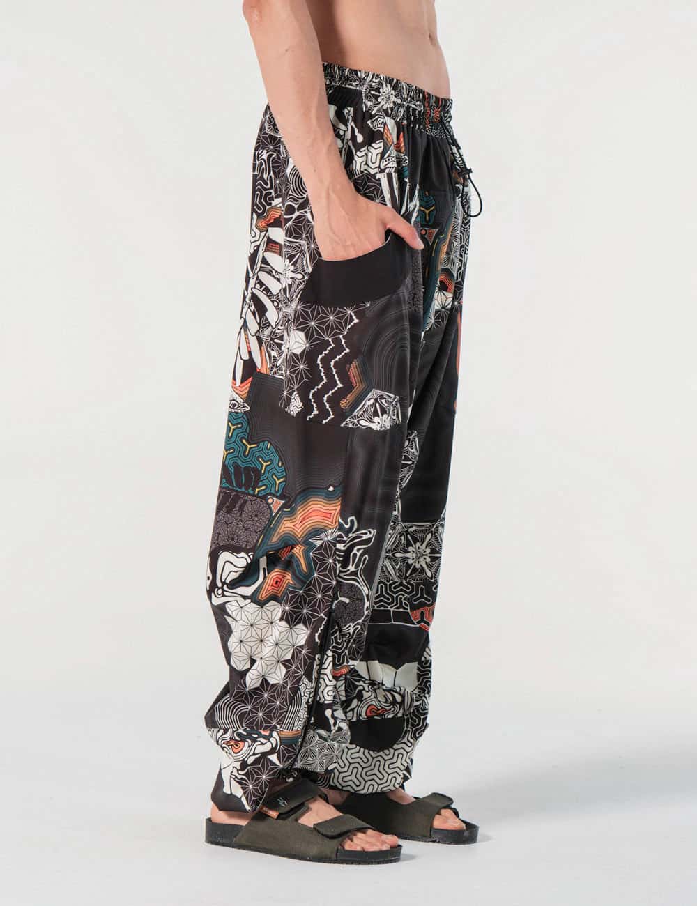 Pantalon Loose Fit Amapola Multicolor Hombre - miniatura 4