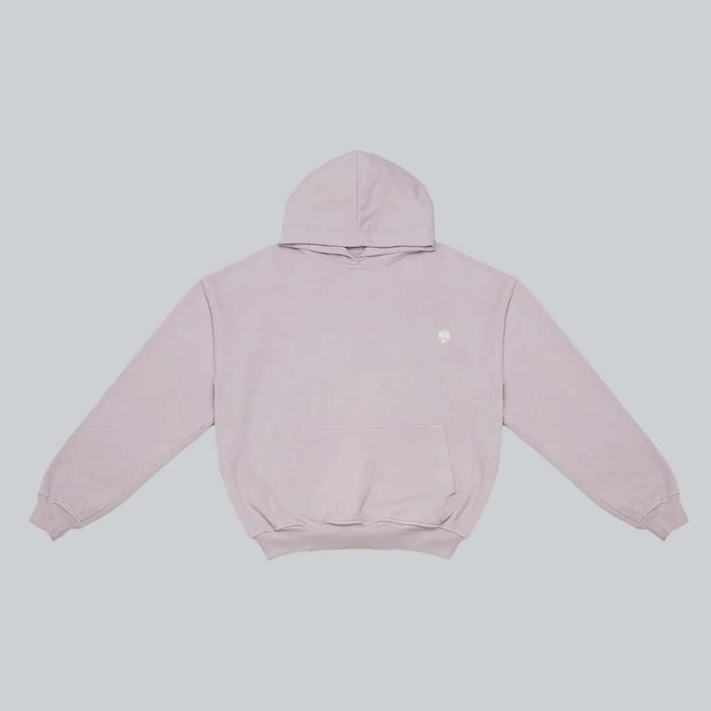 Hoodie rosa bordado