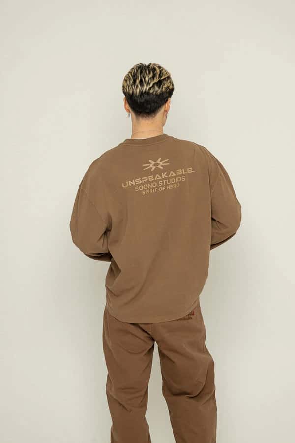 Buzo Unspeakable Long Sleeve-Marrón - miniatura 3