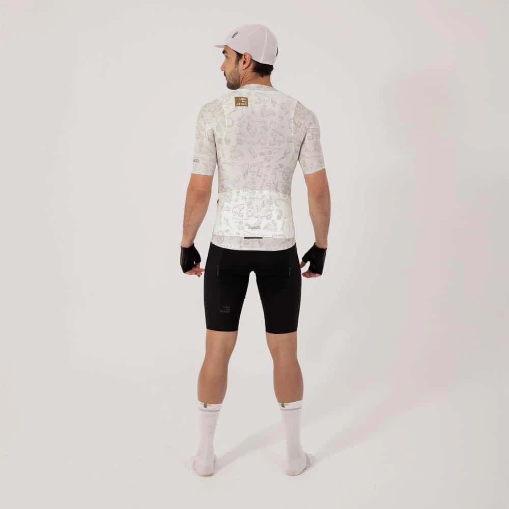 CAMISA CICLISMO MANGA CORTA CLASSIC PARTS PERLA PARA HOMBRE - miniatura 2