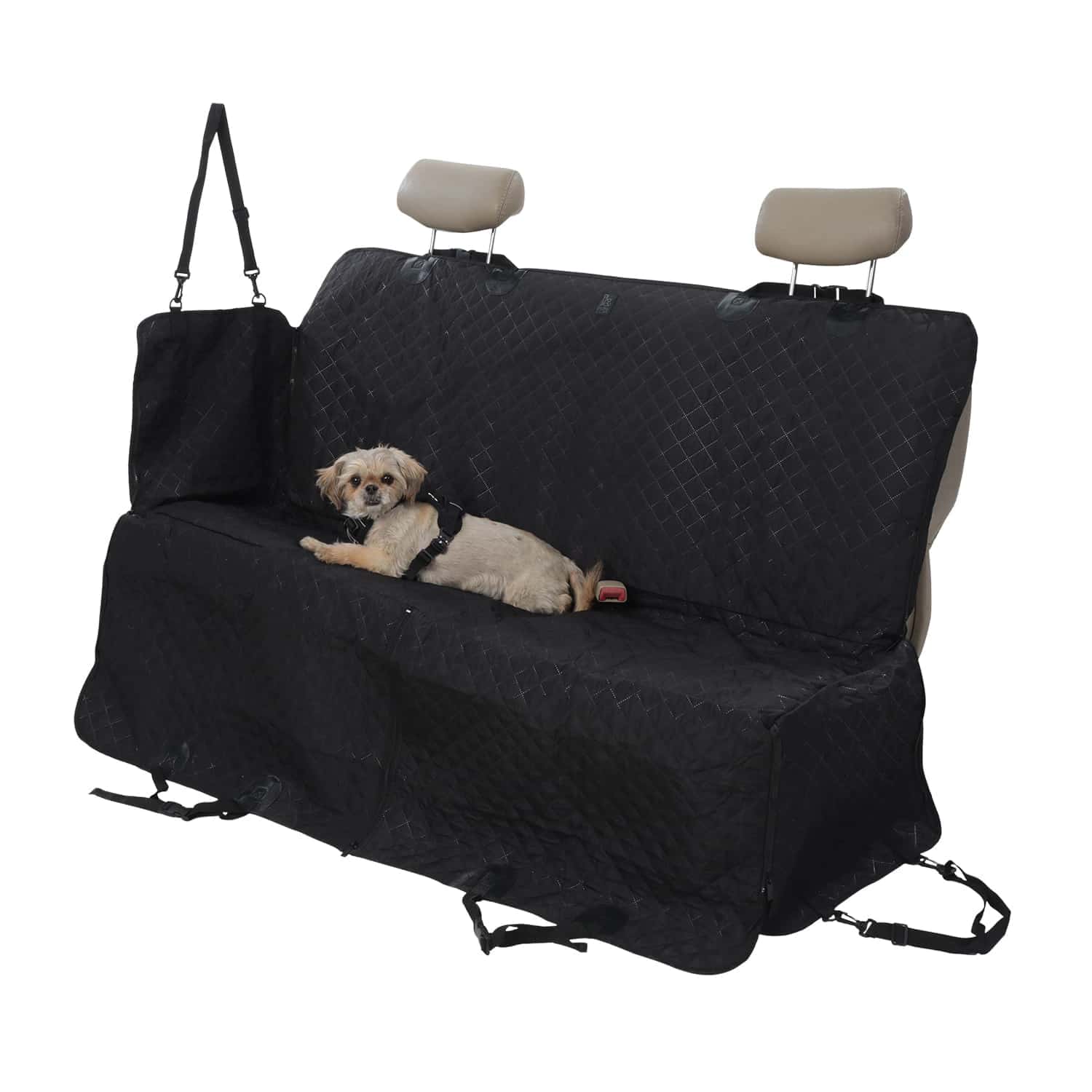 Protector de carro para mascotas Silla Trasera Tipo Hamaca Ride