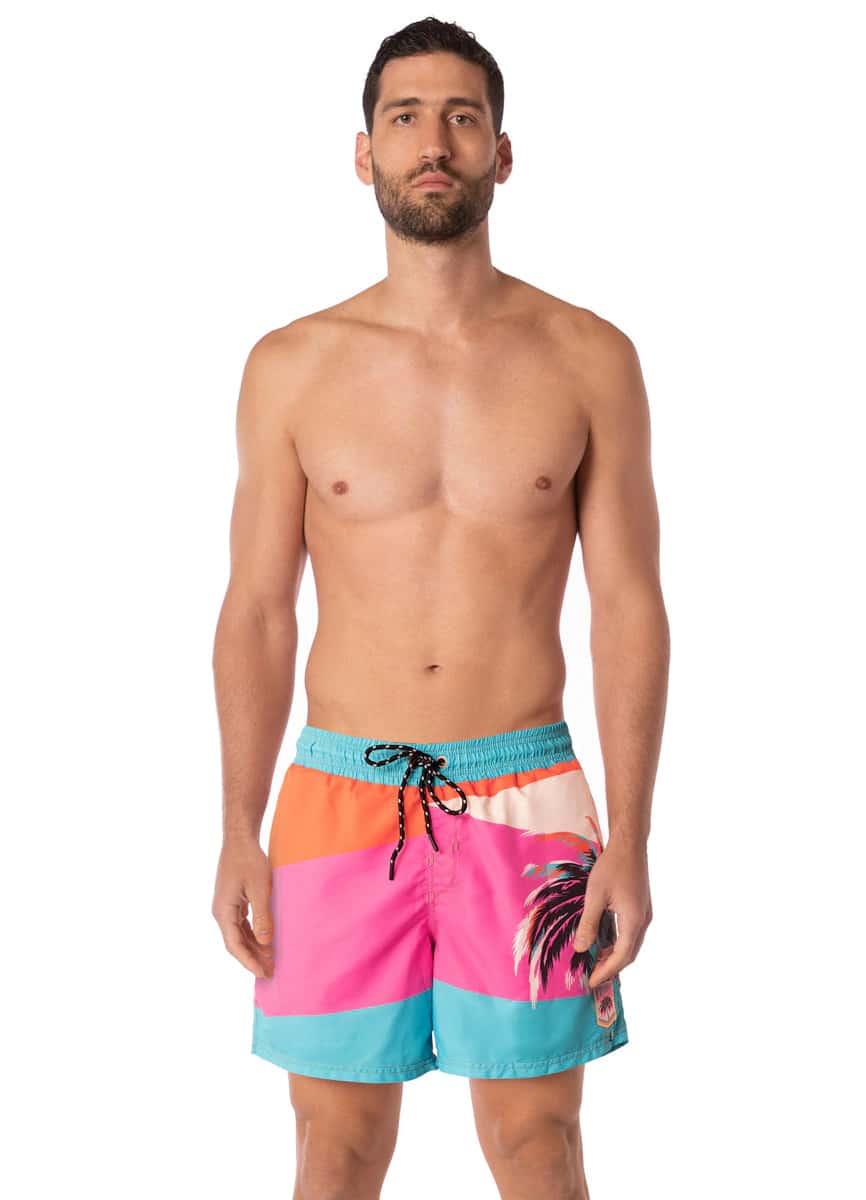 Maaji Electric Sunrise Sailor Men Trunks