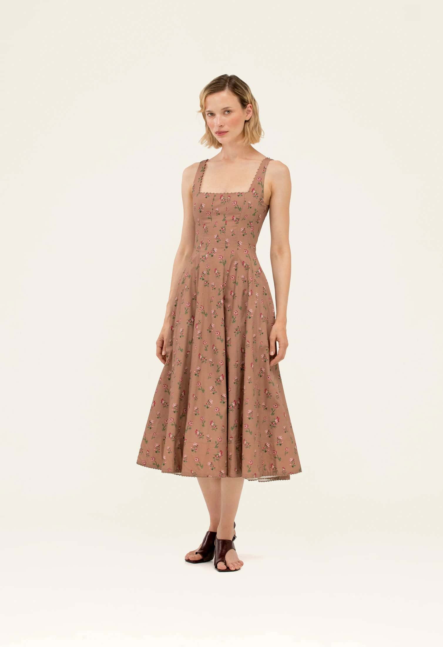 Frontera Quebrada Midi Dress