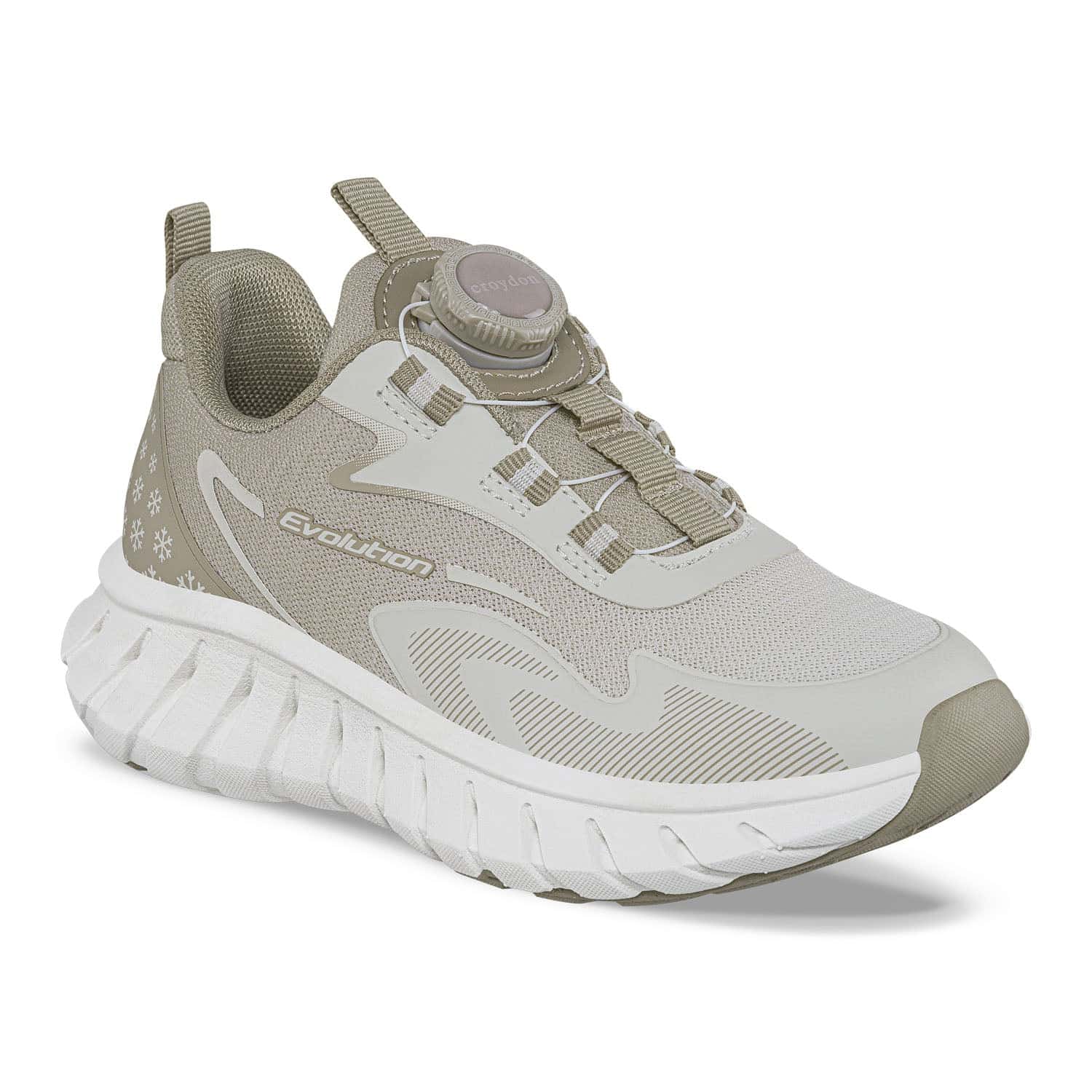 Tenis Running Pufit Beige Croydon para Niña