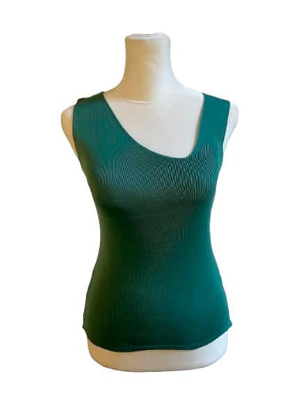 Iraza Blouse Verde Polvo