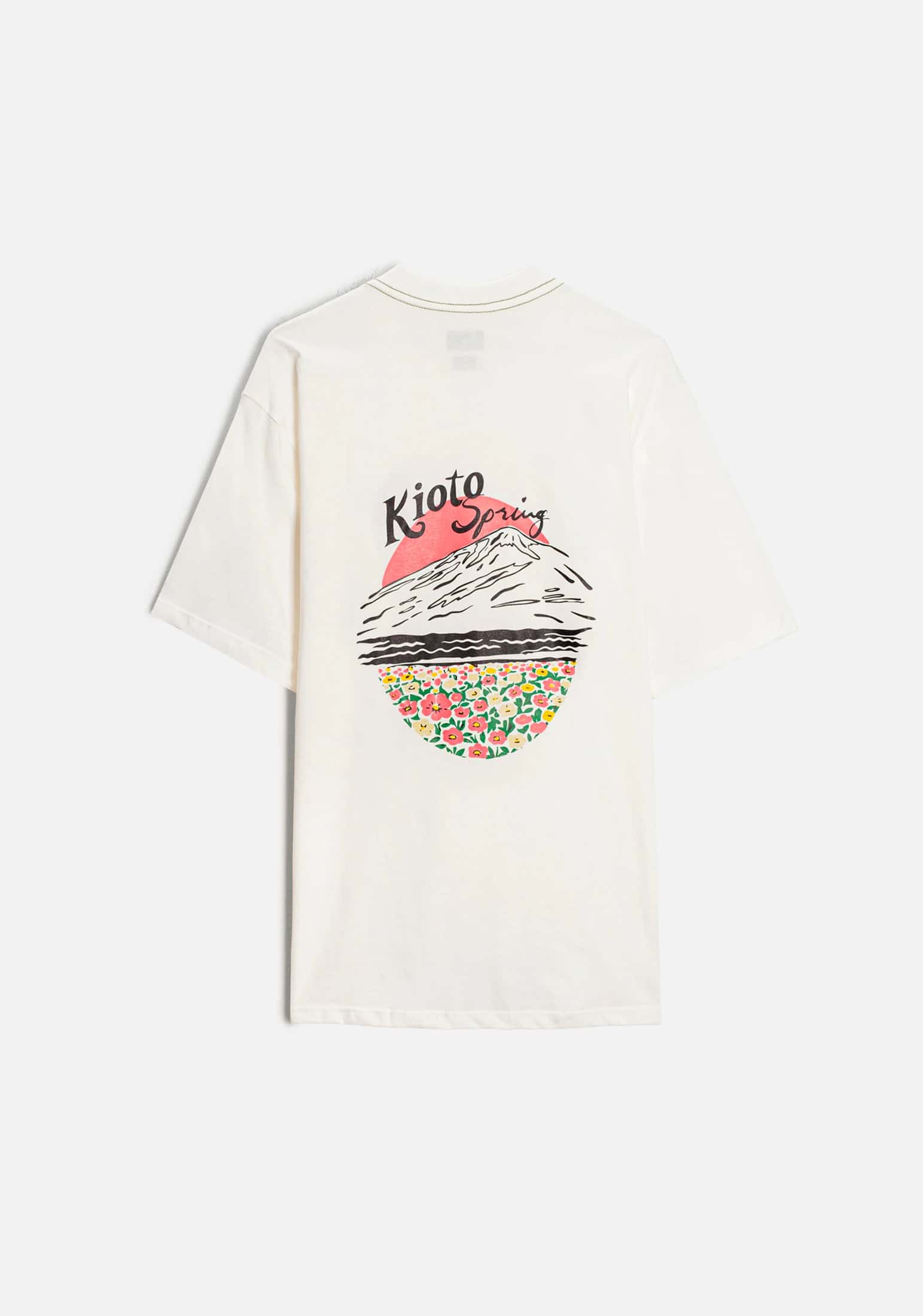 Camiseta H Kioto Spring Marfil