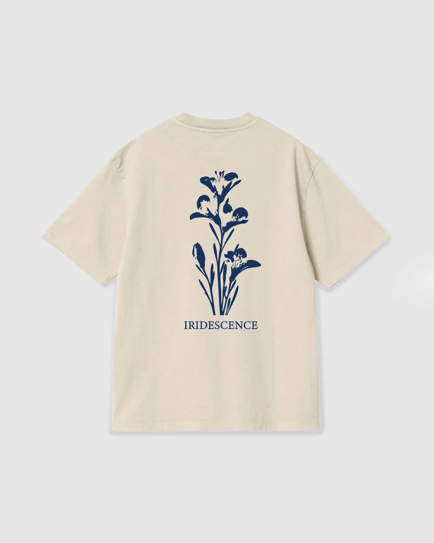 Oversized T Shirt Iridescence Vanilla