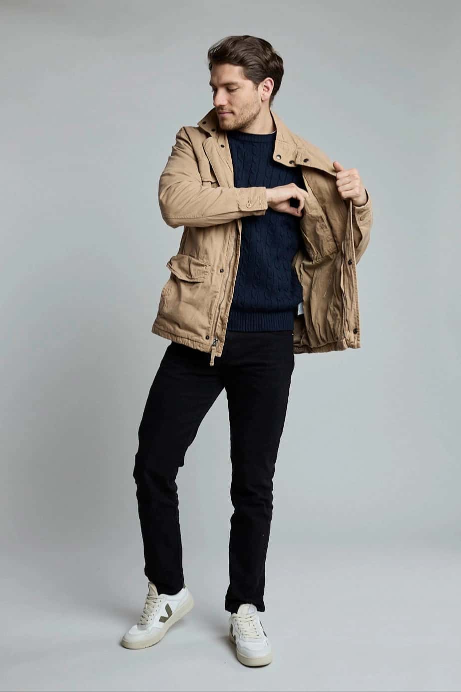 Chaqueta Cargo Khaki - miniatura 6