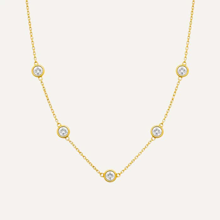 Cadena Cinco Biseles 4mm