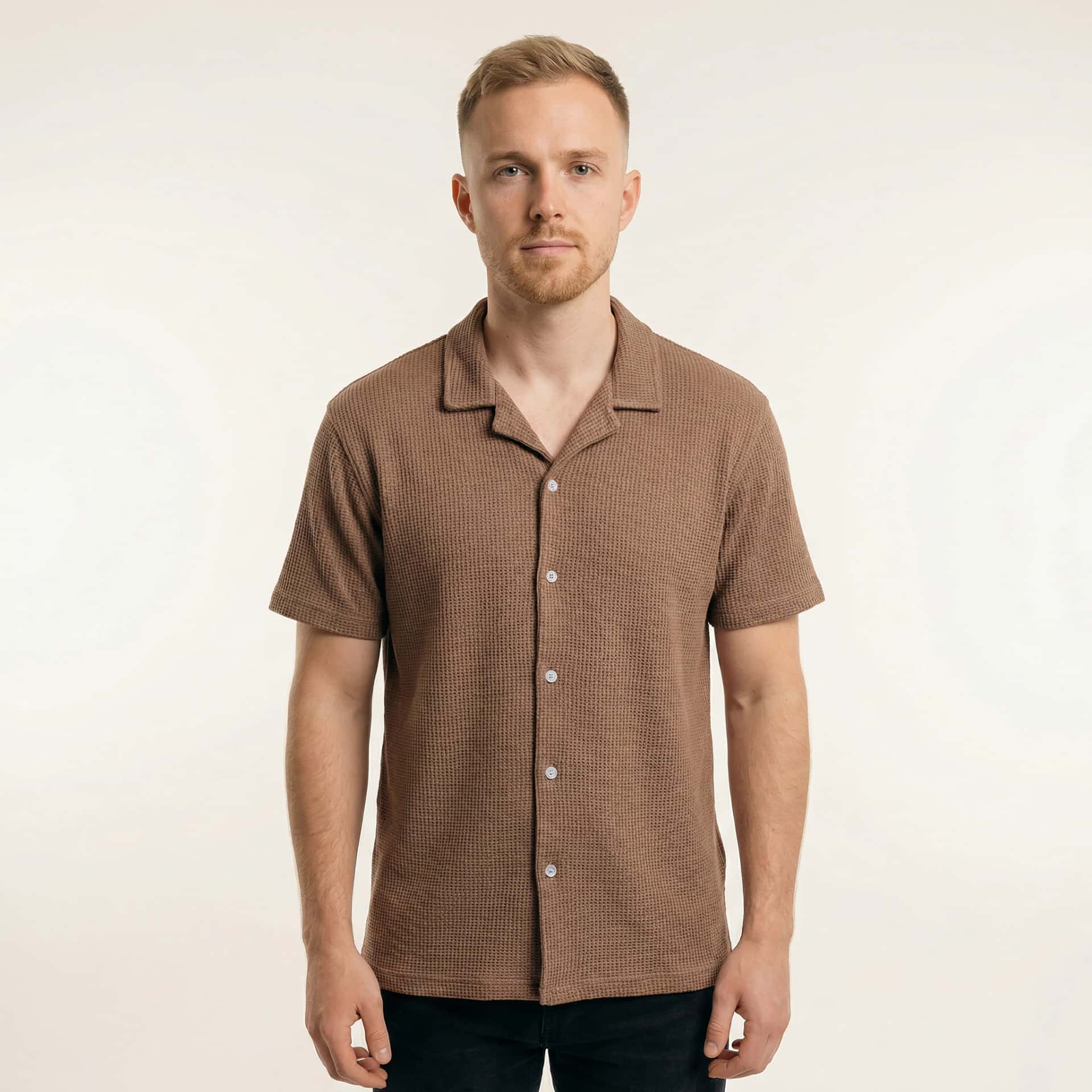 Camisa Texturizada Bowling Cafe C226