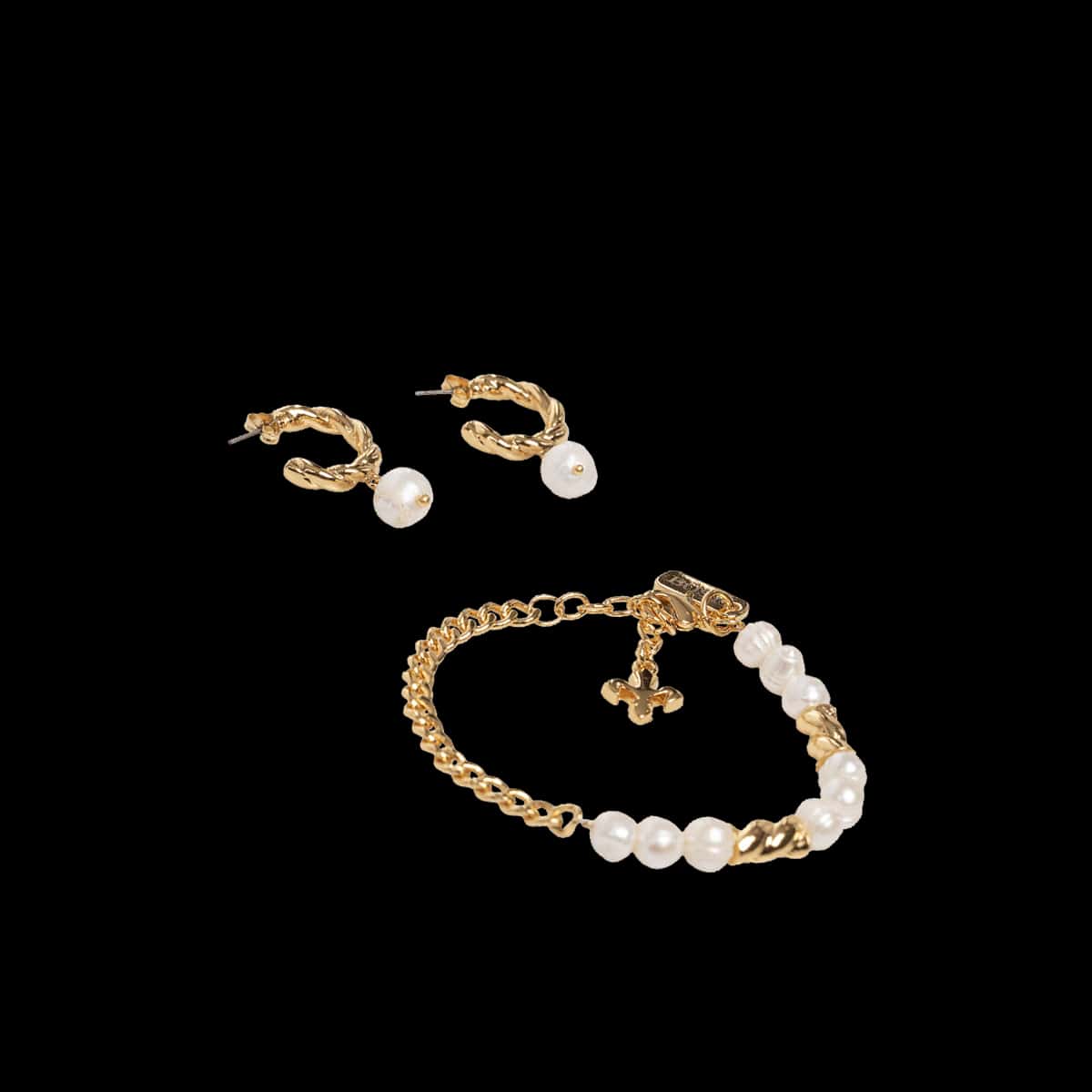 KIT DE PULSERA Y ARETES PARA MUJER MARCHE