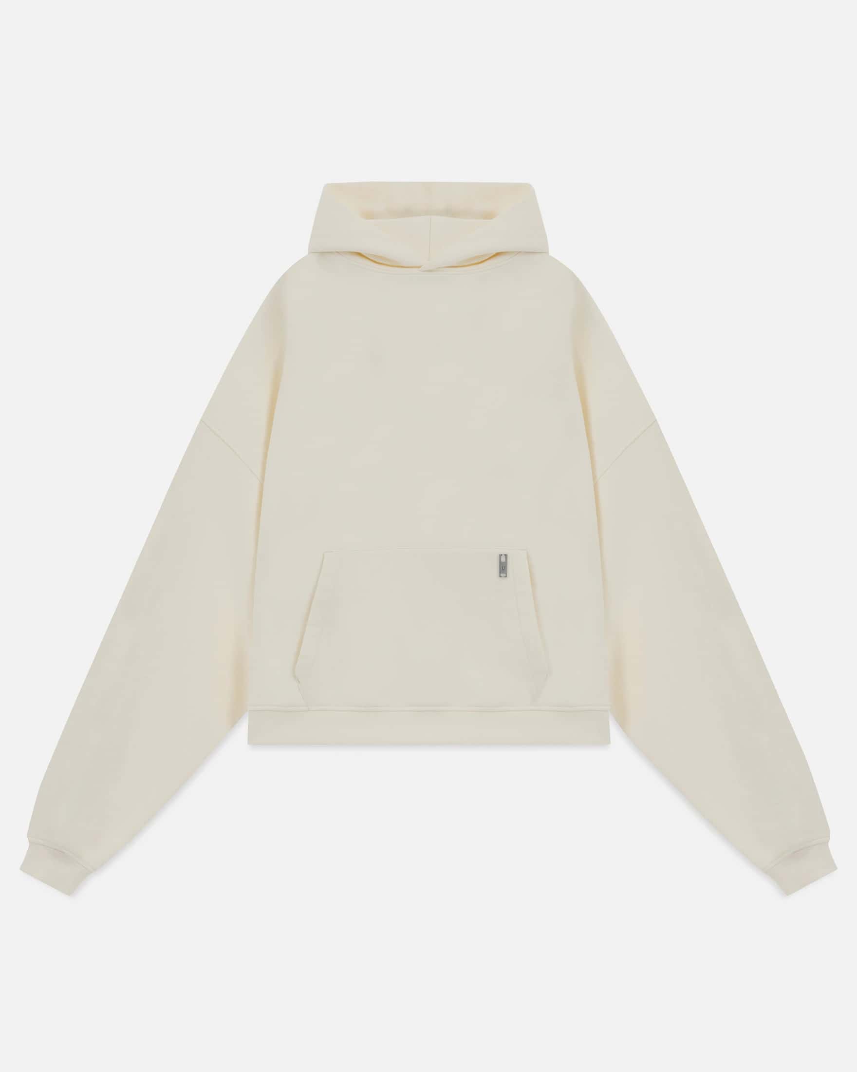 Blanks Boxy Fit Hoodie Cream