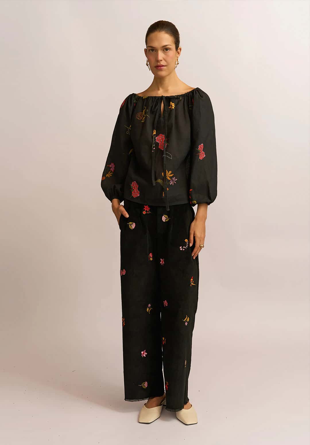 Blusa Petunia Black - miniatura 1