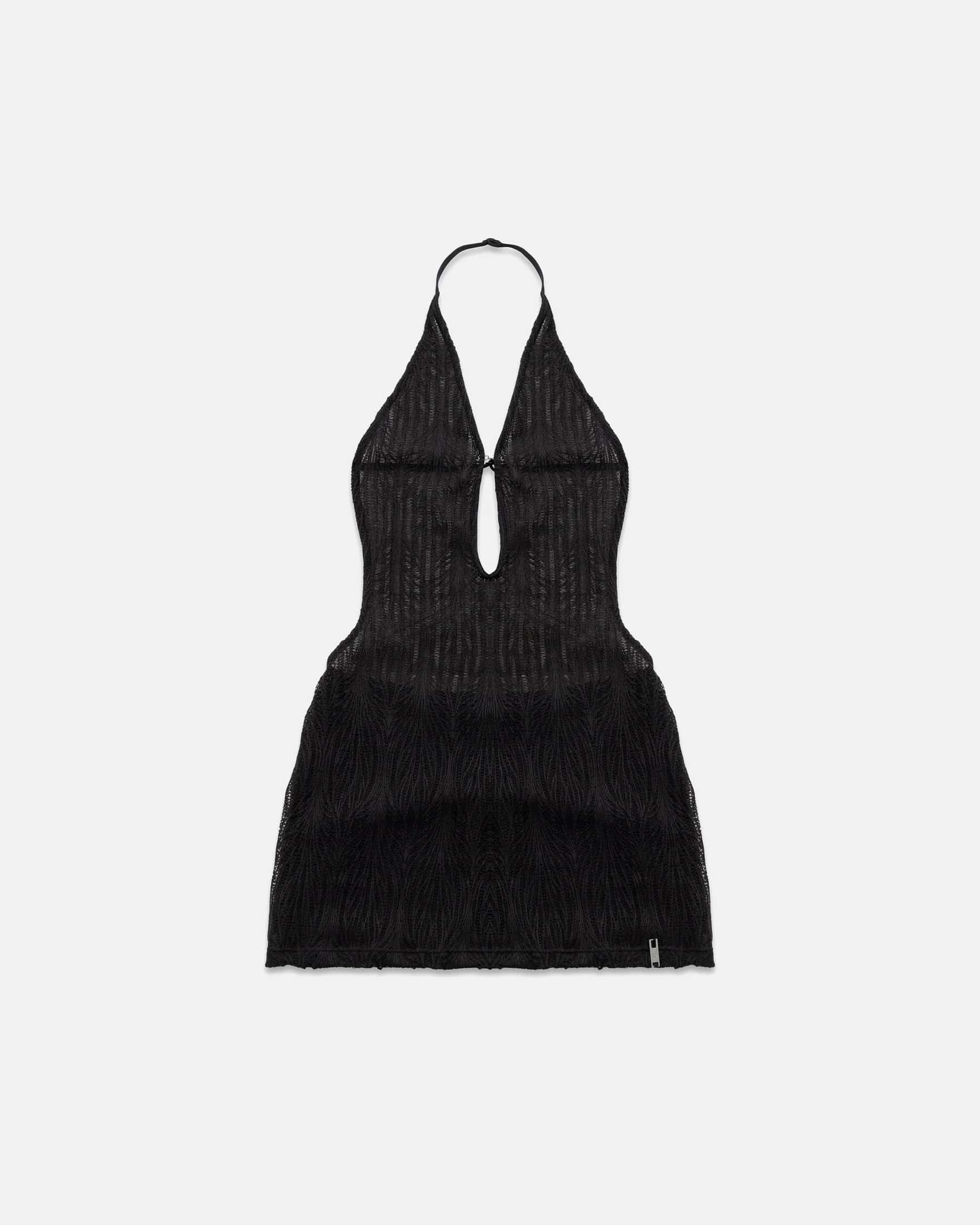 Basics Transparent Dress Black