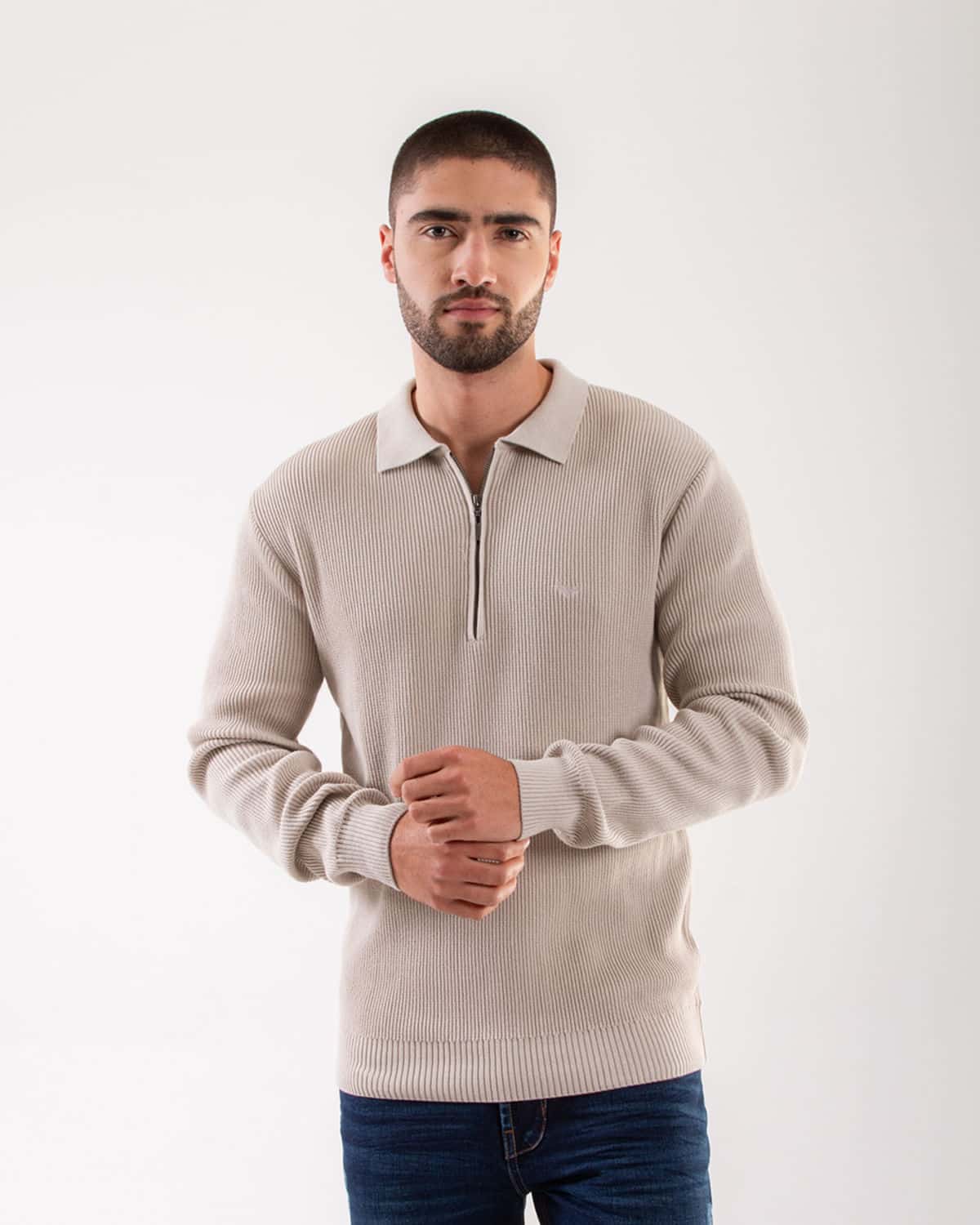 Sweater gris para hombre