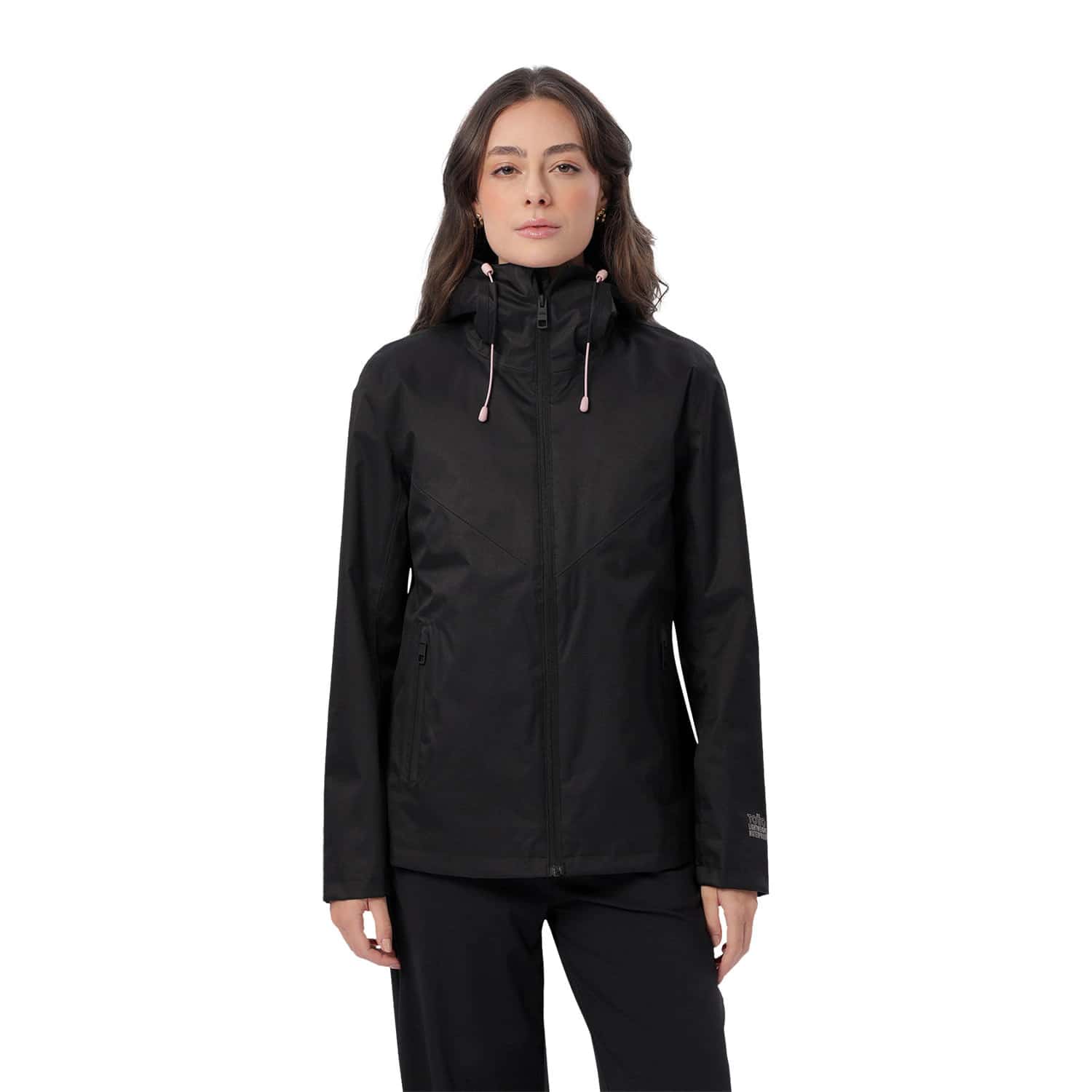 Chaqueta Impermeable para Mujer Sally Negra