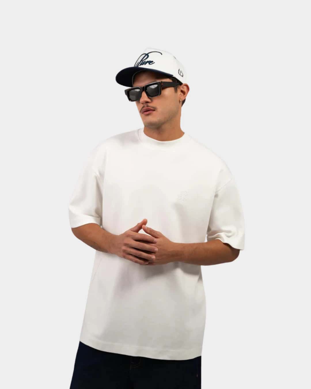 WHITE LOGO T-SHIRT - miniatura 1