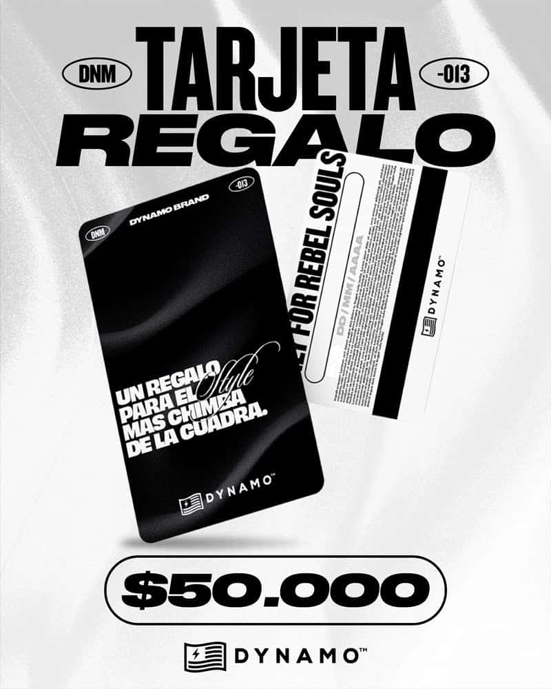 Tarjeta de Regalo Virtual Dynamo
