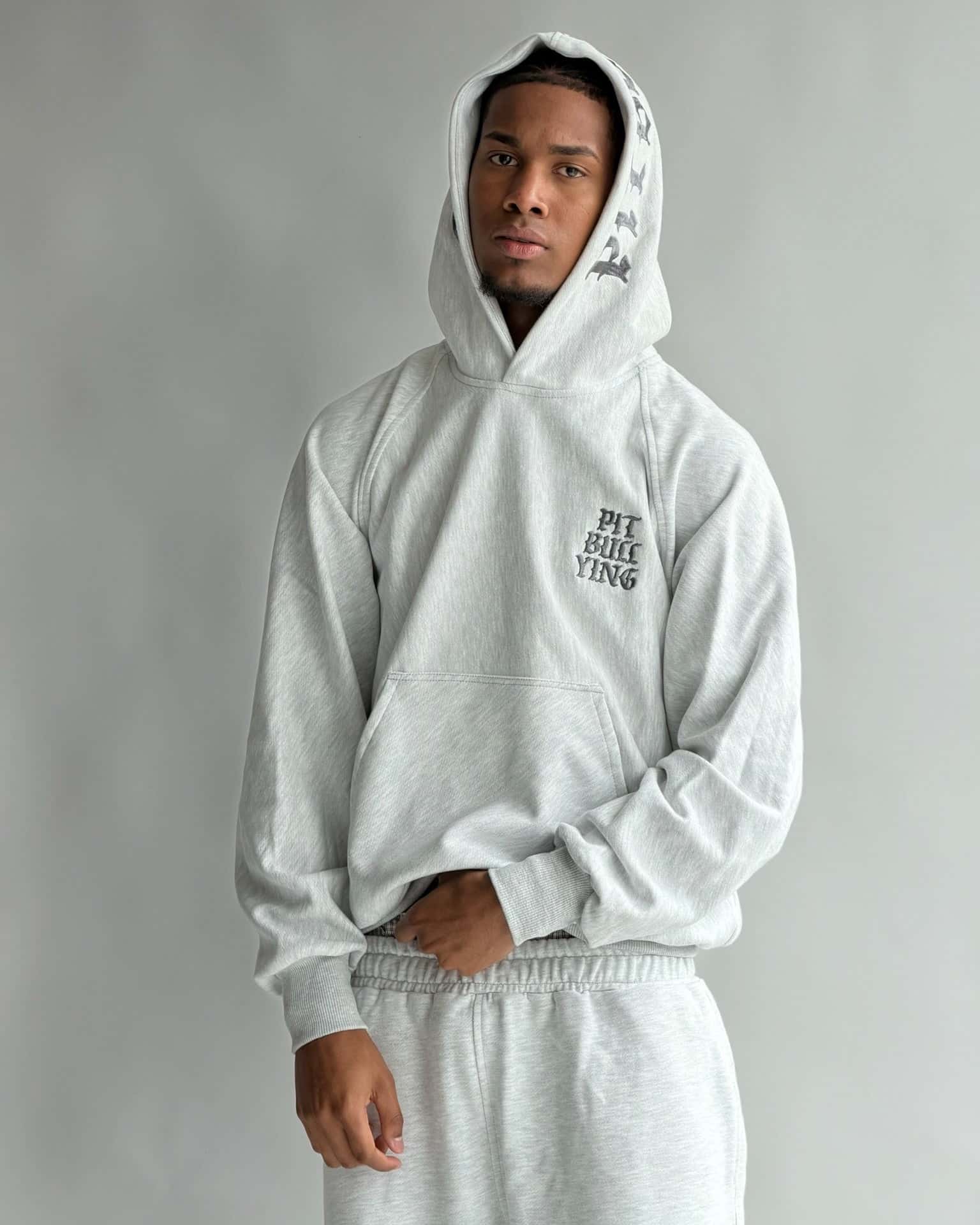 HOODIE STAR GANG GRIS - miniatura 5