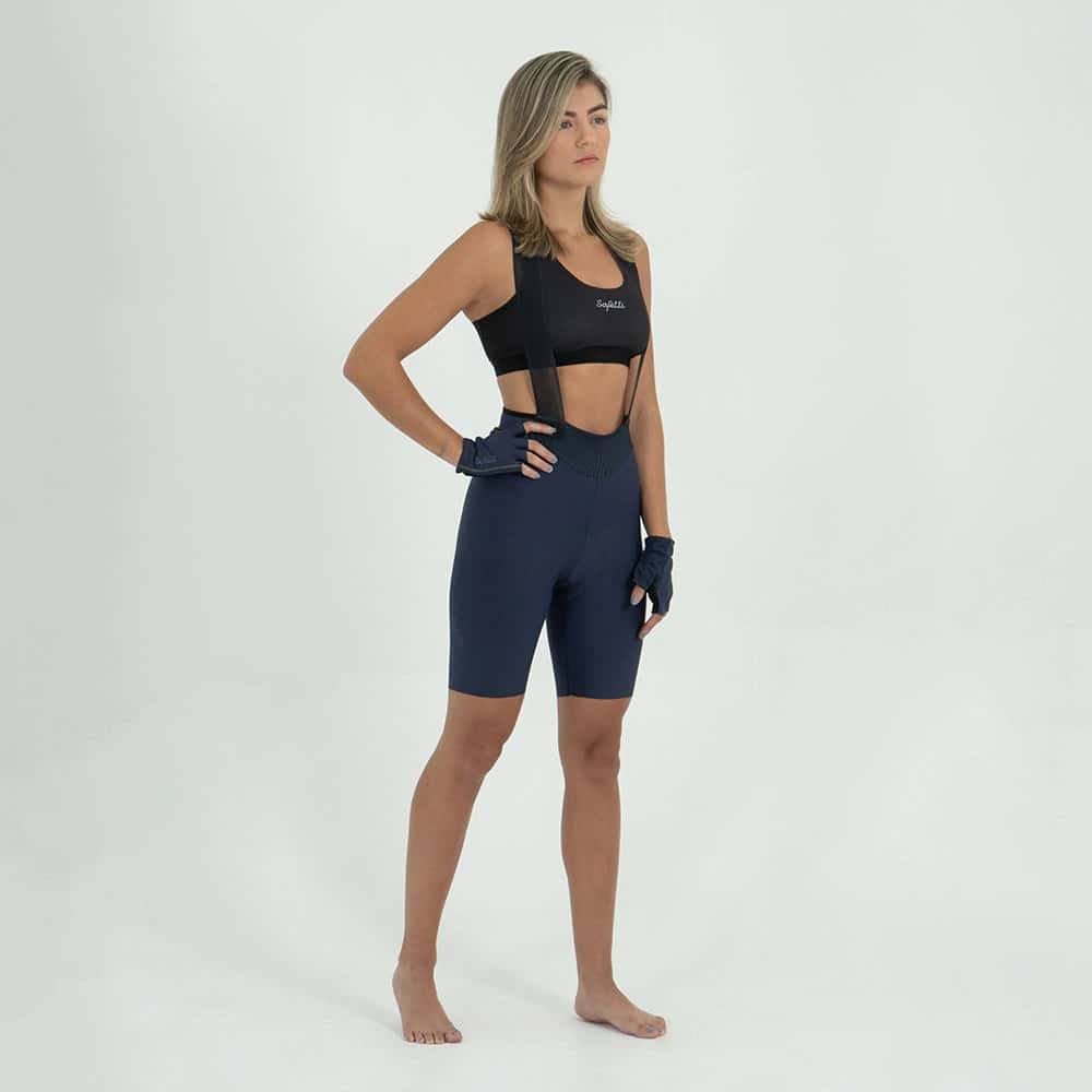 PANTALONETA CICLISMO TOSCANA 2.0 + BLUE PARA MUJER - miniatura 1