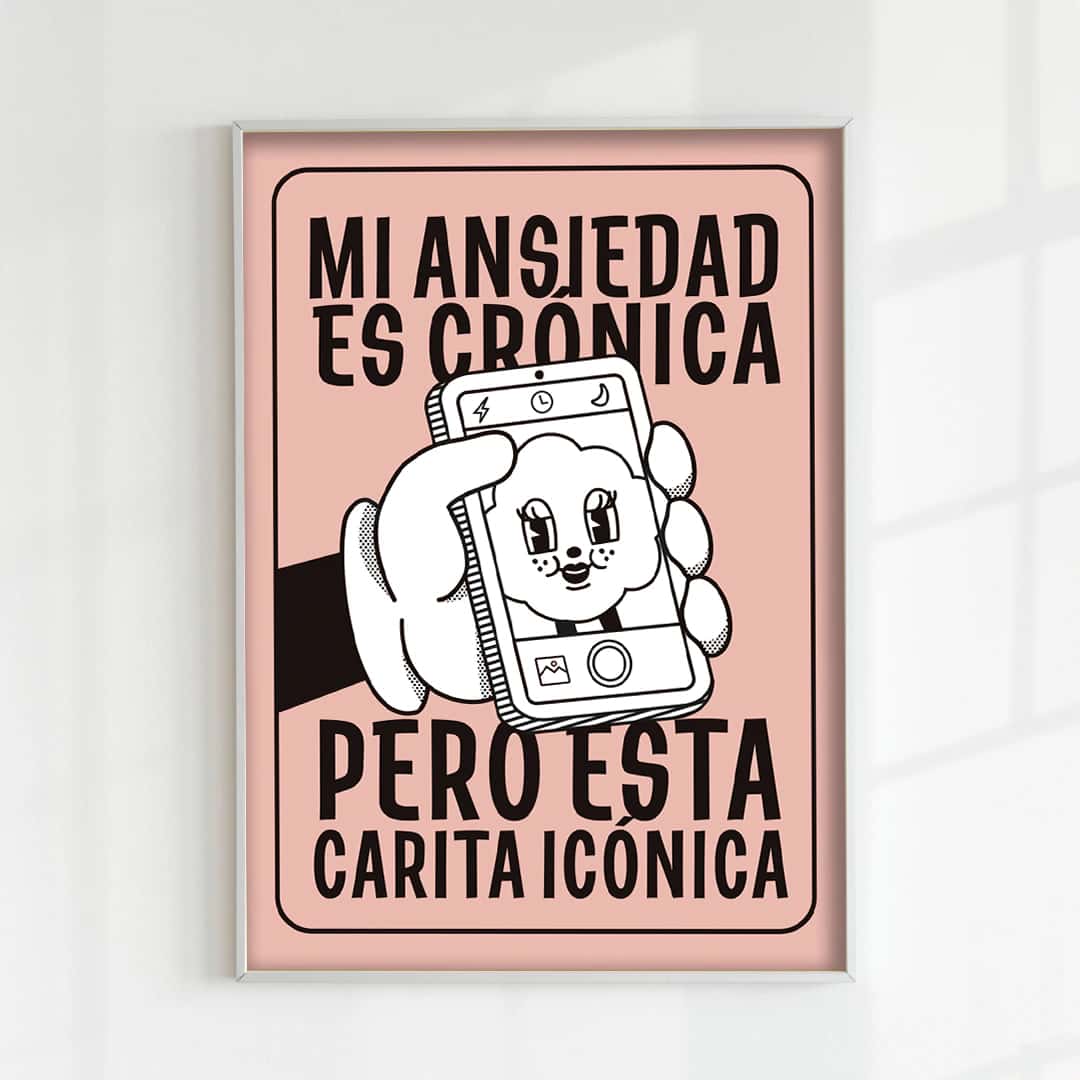 Print Carita icónica (Papel 220g)