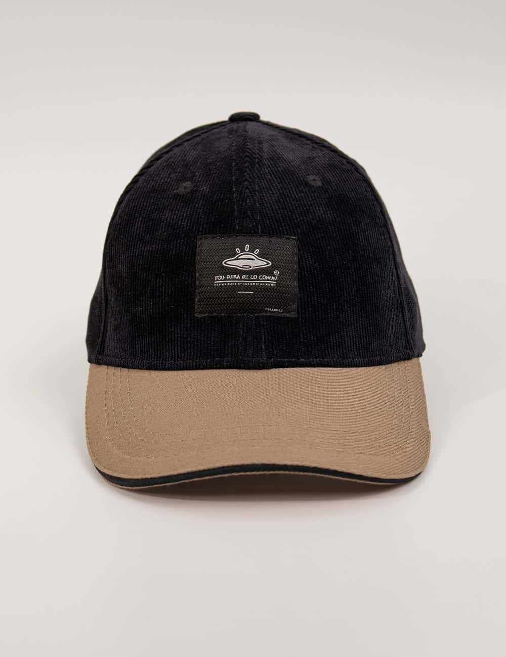 Gorra Basecamp Refugio negro + beige - miniatura 3