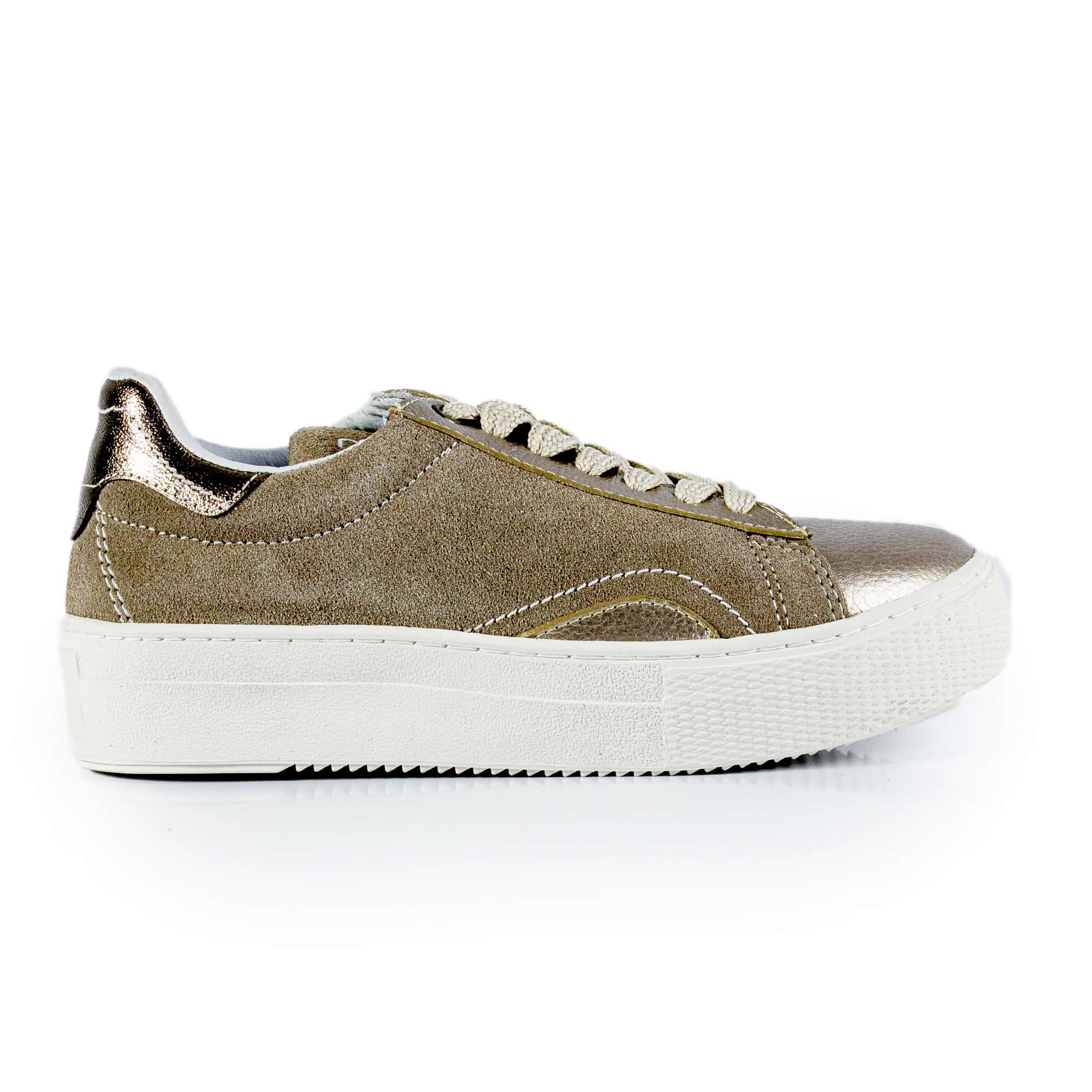 "ISABELLA" TENIS en CUERO