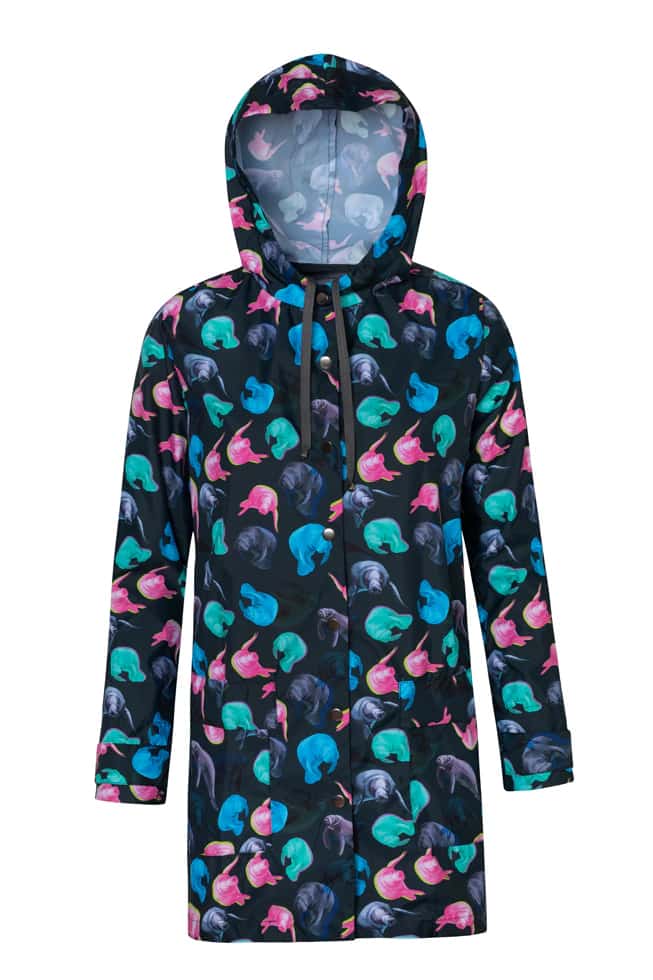 Psicodelia Manatí | Raincoat Mujer