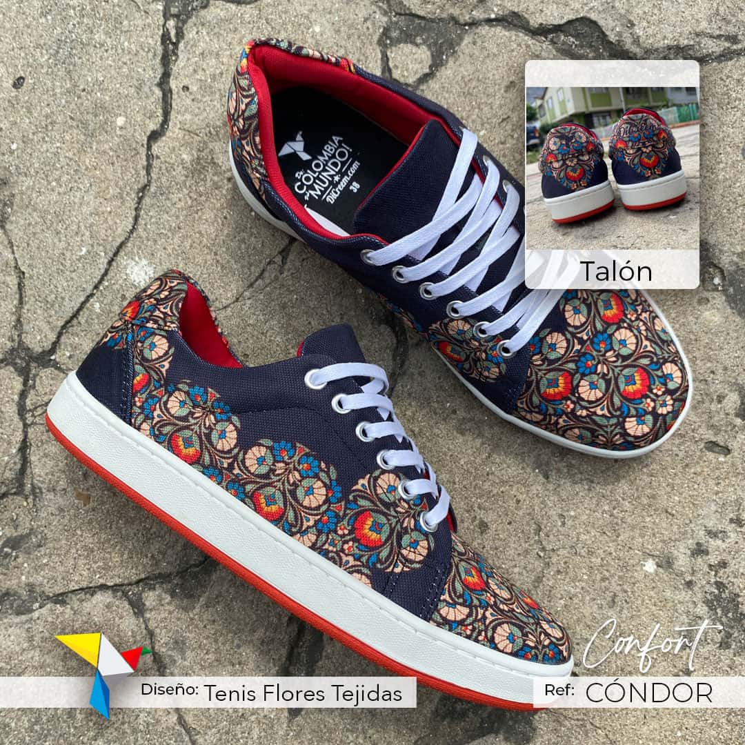 Flores Tejidas – Tenis CÓNDOR ::