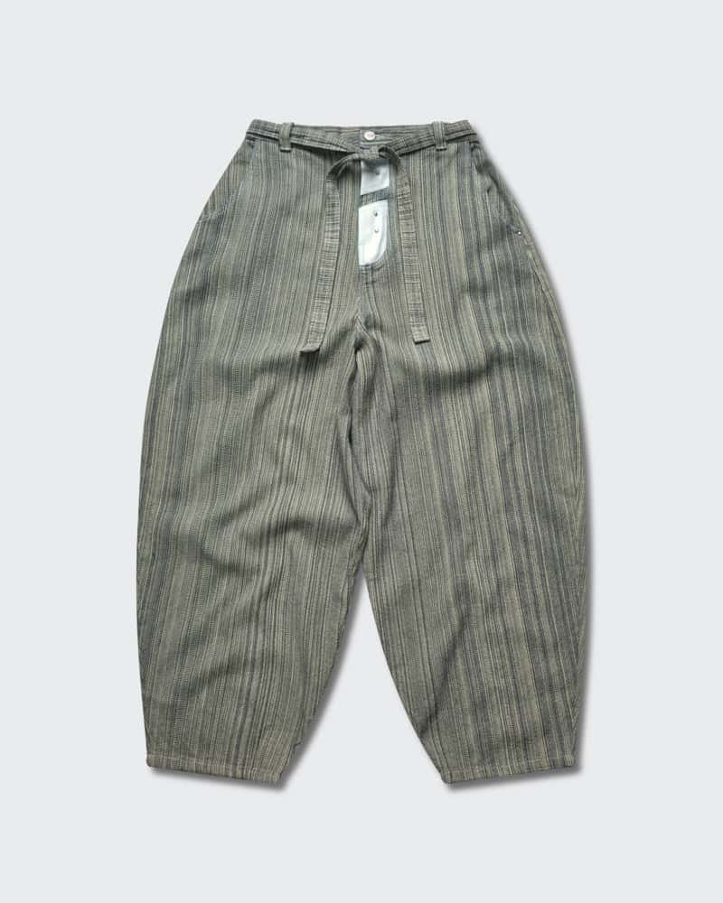Jeans Gris Barrel Striped - miniatura 5