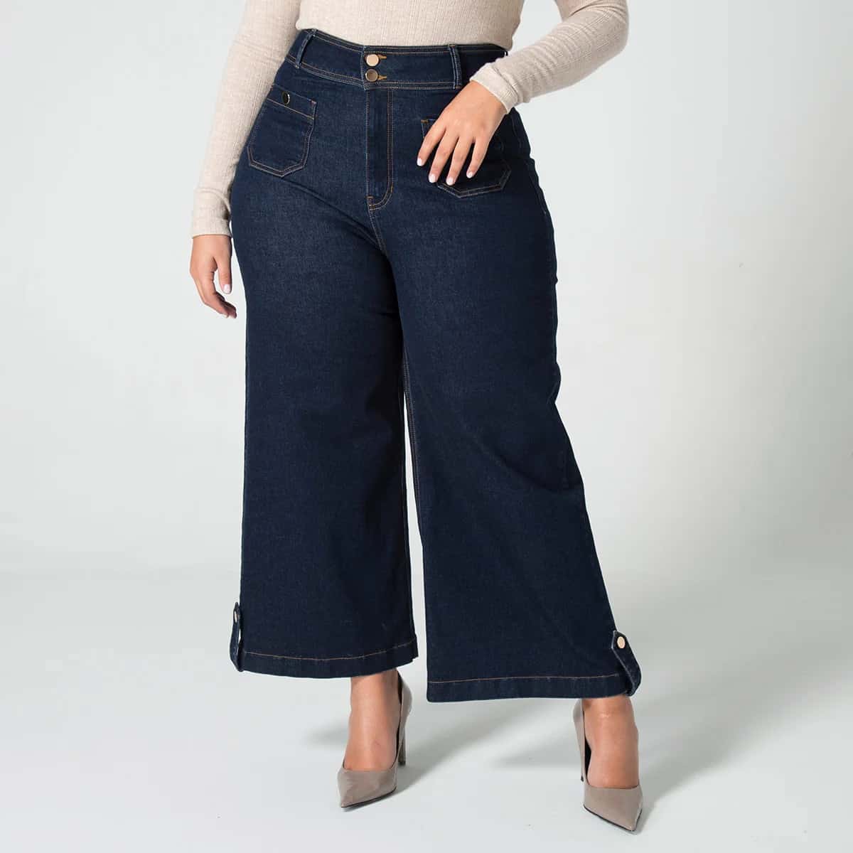 Jean Curvy Culotte Myke